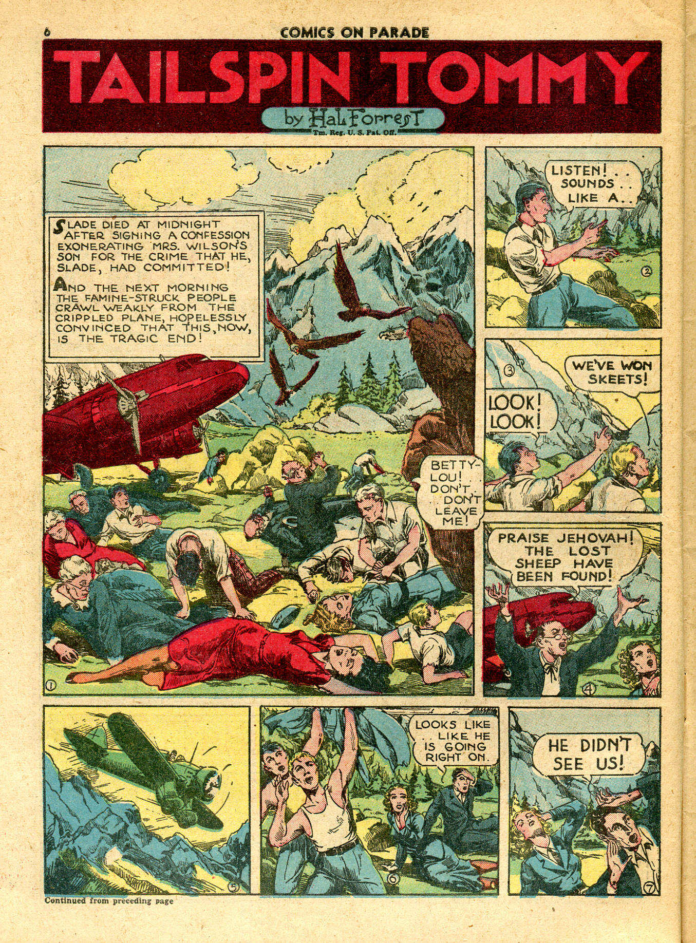 Read online Comics on Parade comic -  Issue #25 - 8