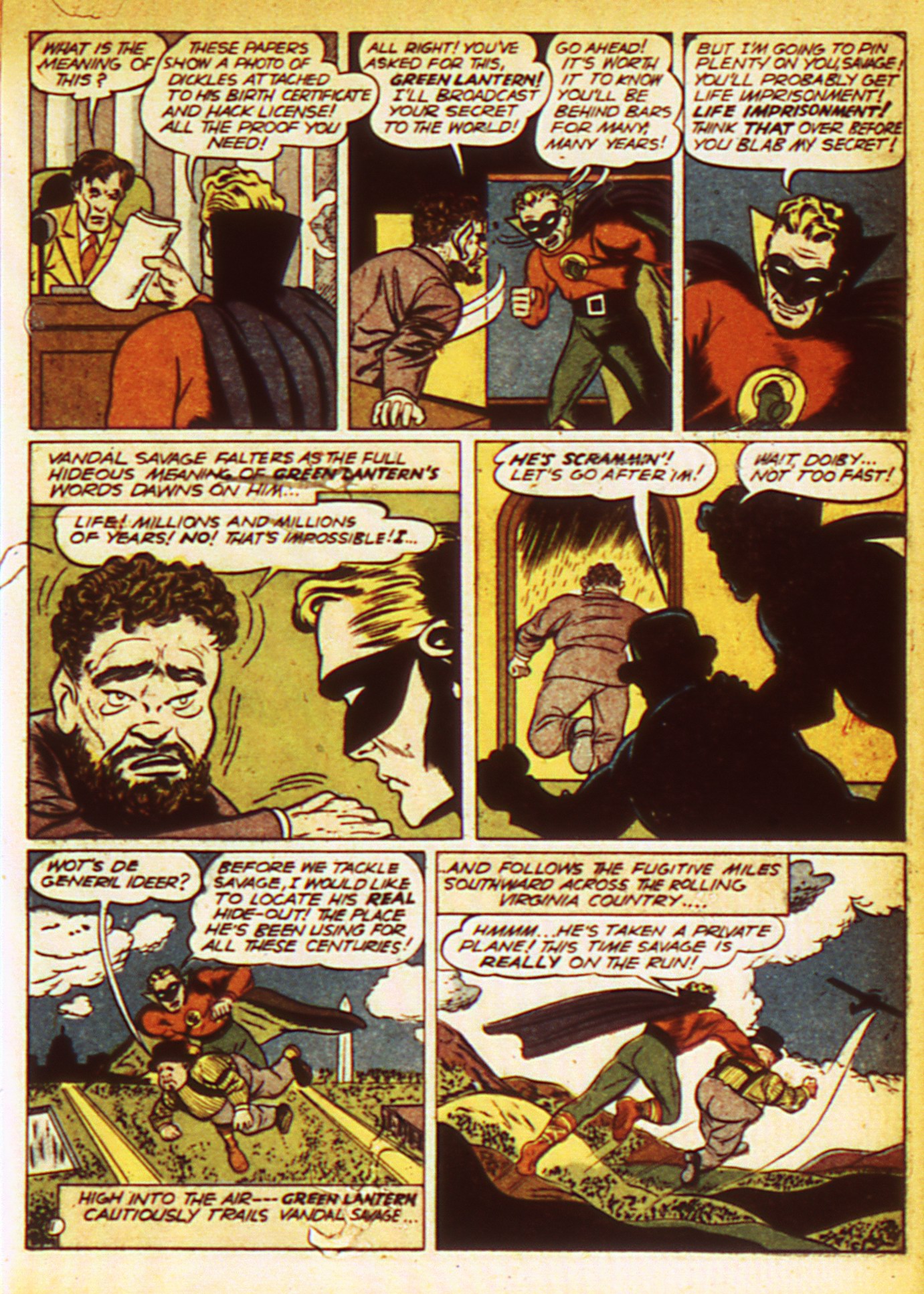 Read online Green Lantern (1941) comic -  Issue #10 - 27