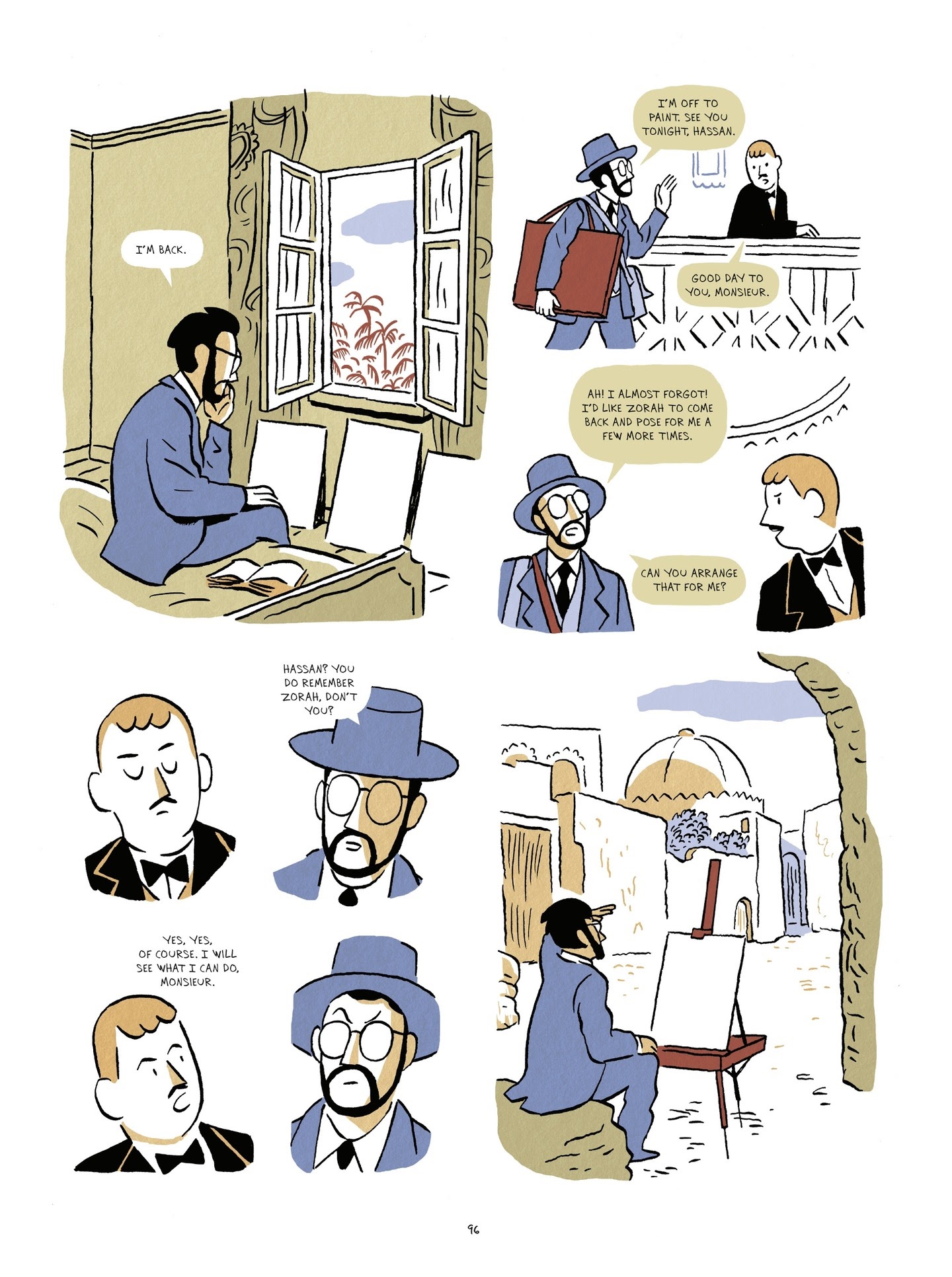 Read online Tangier in the Rain comic -  Issue # TPB - 93