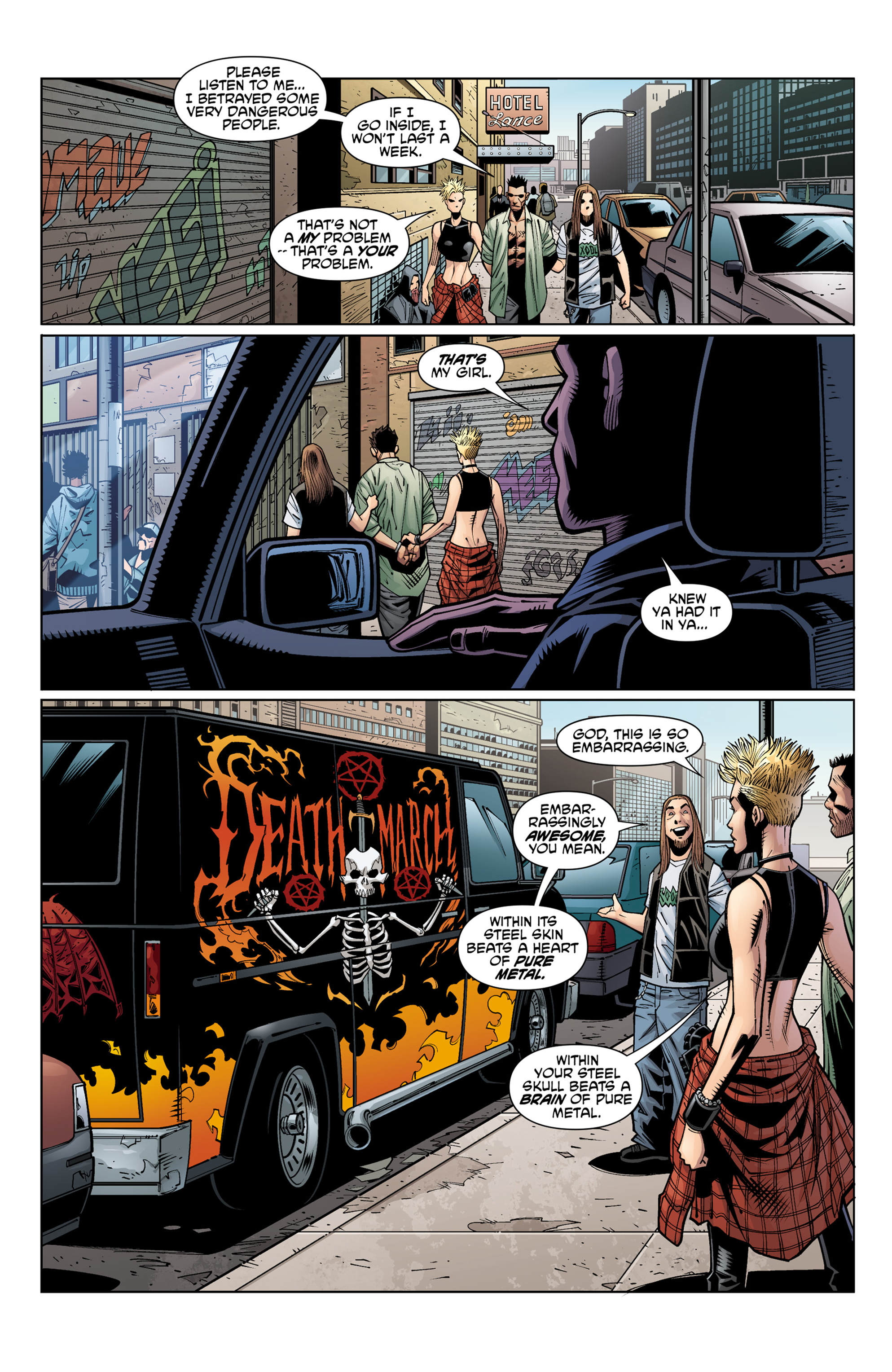 Read online Barb Wire (2015) comic -  Issue #6 - 12