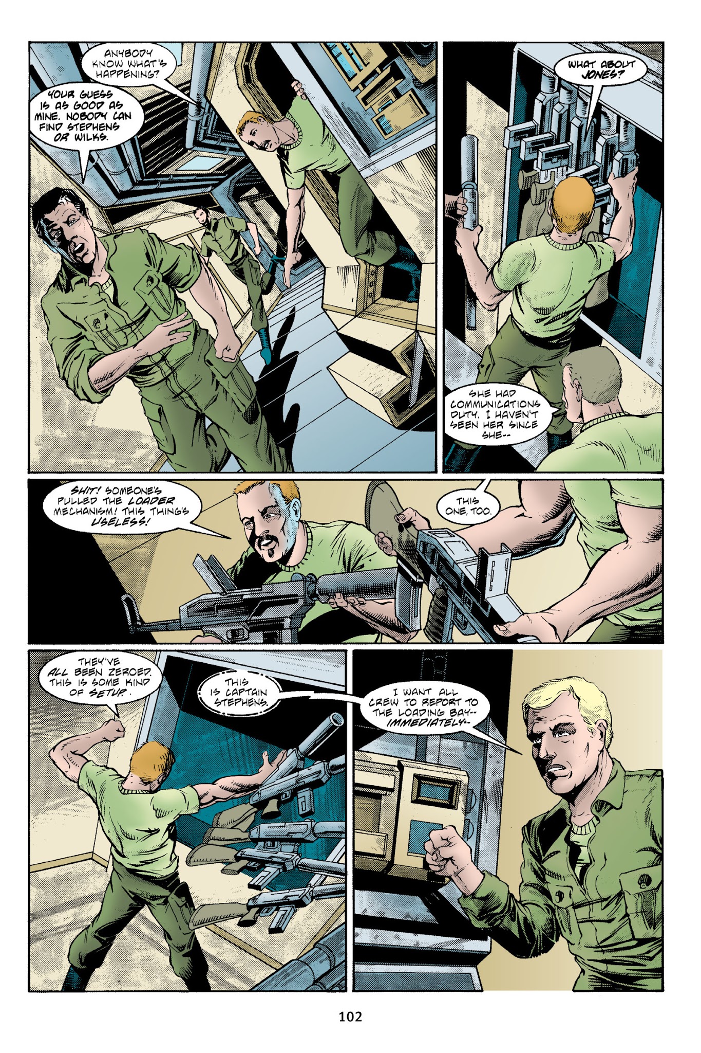 Read online Aliens Omnibus comic -  Issue # TPB 1 - 102