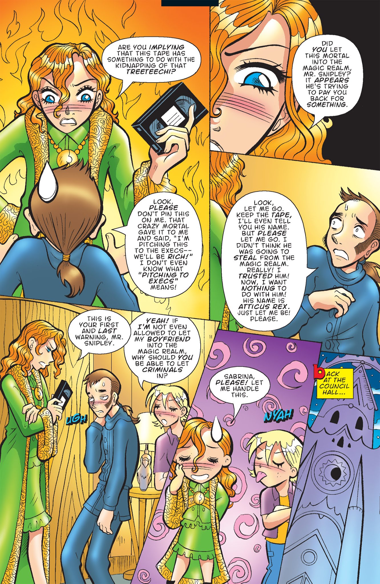 Read online Sabrina the Teenage Witch: The Magic Within comic -  Issue # TPB 1 (Part 3) - 16