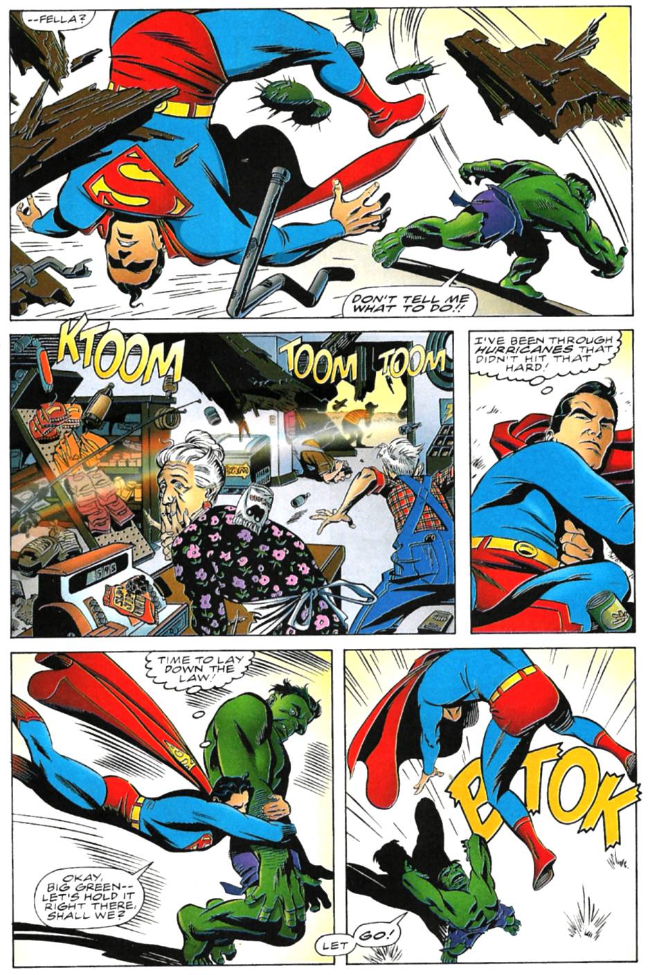 Read online Incredible Hulk vs Superman comic -  Issue # Full - 11
