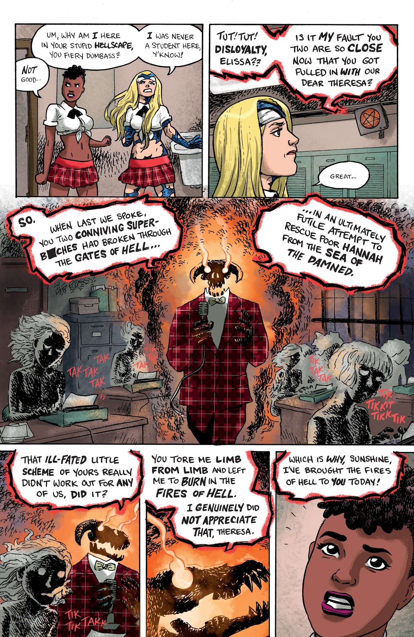 Read online Empowered And Sistah Spooky's High School Hell comic -  Issue #1 - 16