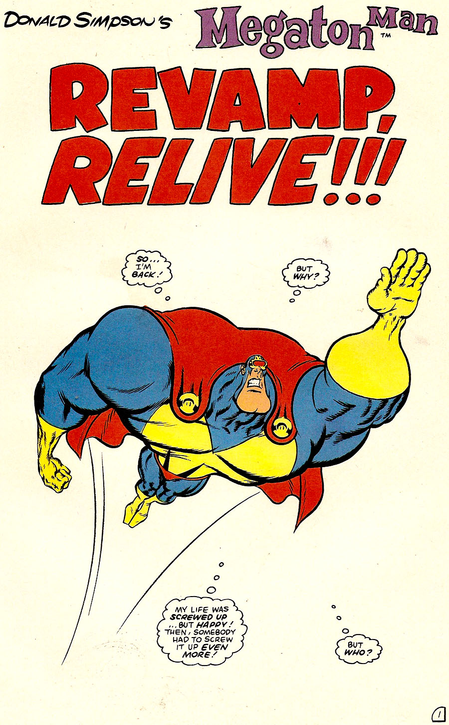 Read online The Return Of Megaton Man comic -  Issue #2 - 3