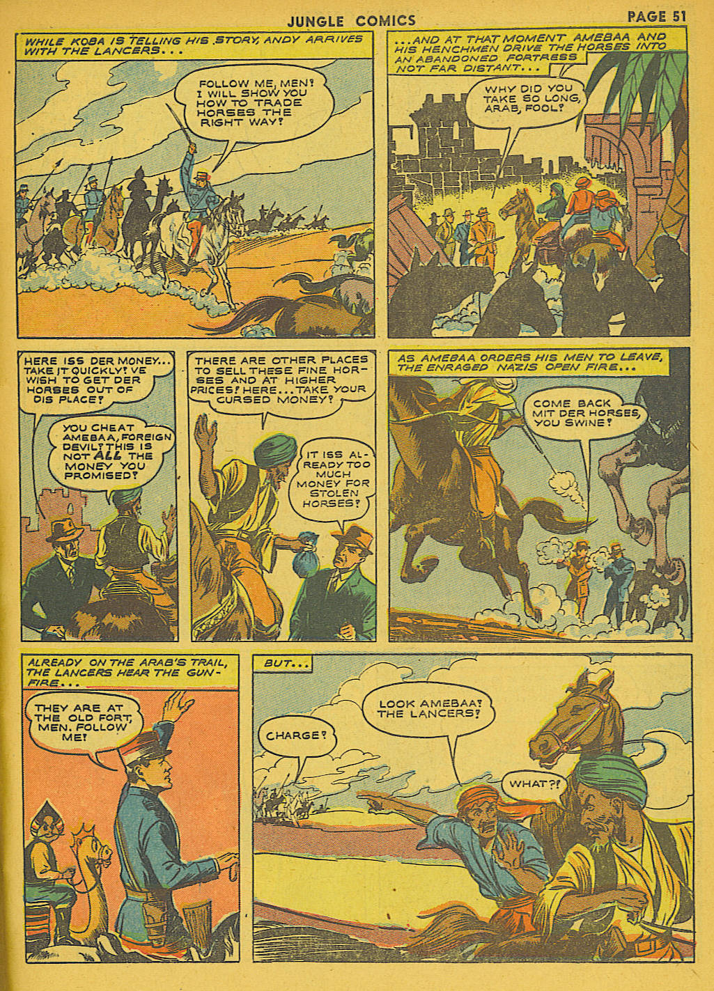 Read online Jungle Comics comic -  Issue #41 - 53