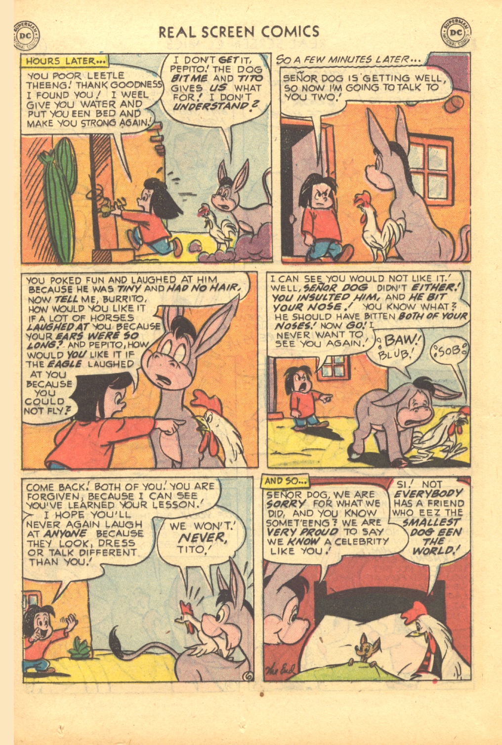Read online Real Screen Comics comic -  Issue #44 - 18