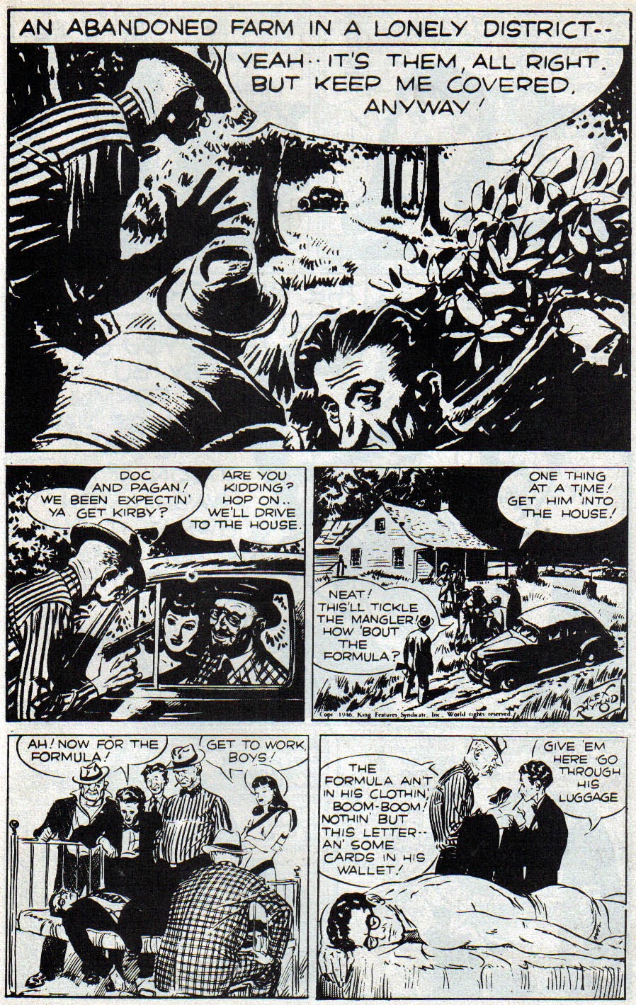 Read online Official Rip Kirby comic -  Issue #3 - 23