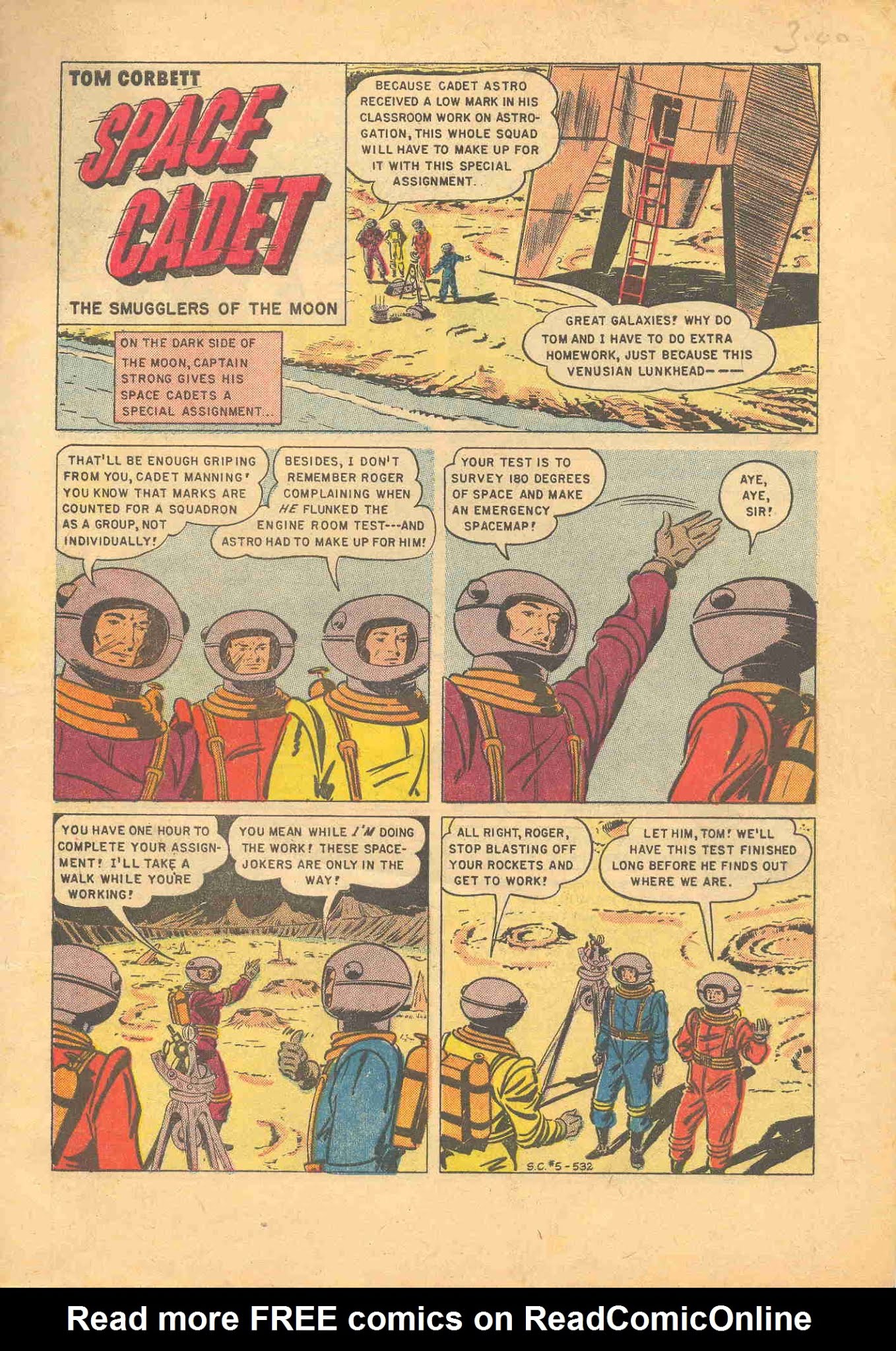 Read online Tom Corbett, Space Cadet comic -  Issue #5 - 3