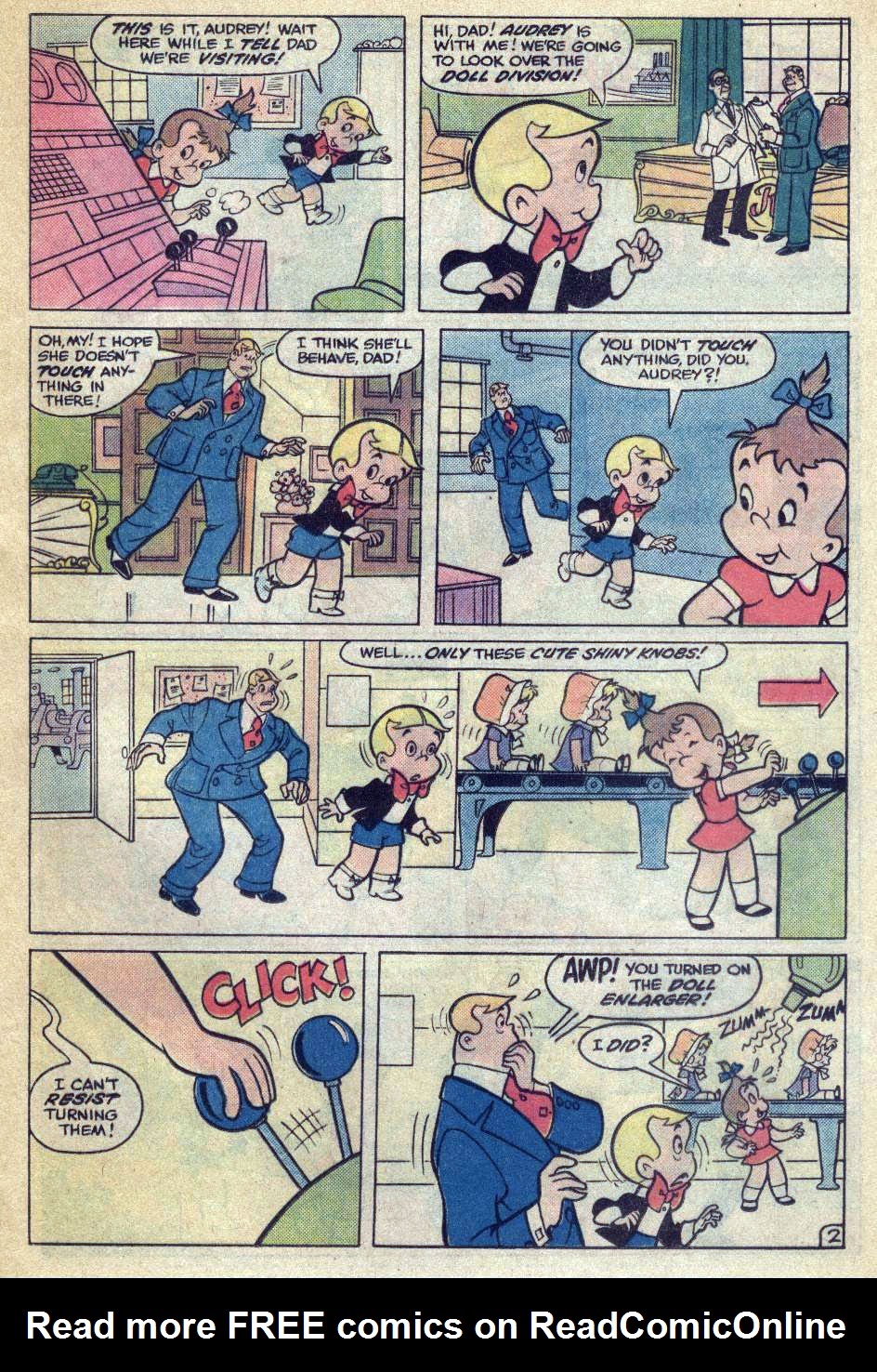 Read online Richie Rich & His Girl Friends comic -  Issue #10 - 13