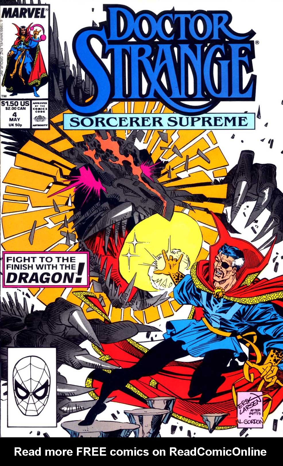 Read online Doctor Strange: Sorcerer Supreme comic -  Issue #4 - 1