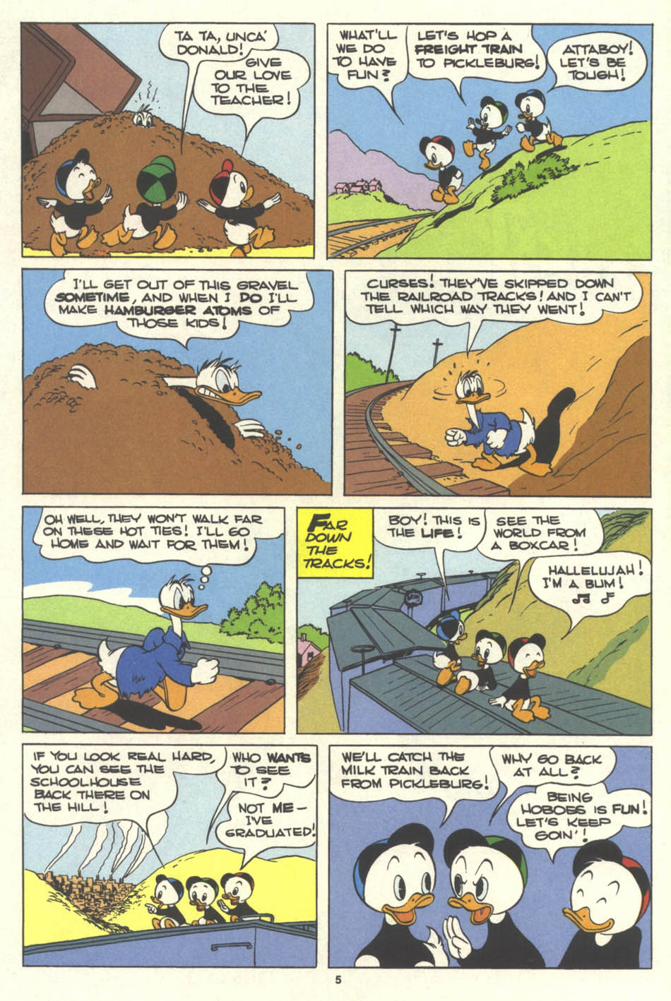 Read online Walt Disney's Comics and Stories comic -  Issue #553 - 8