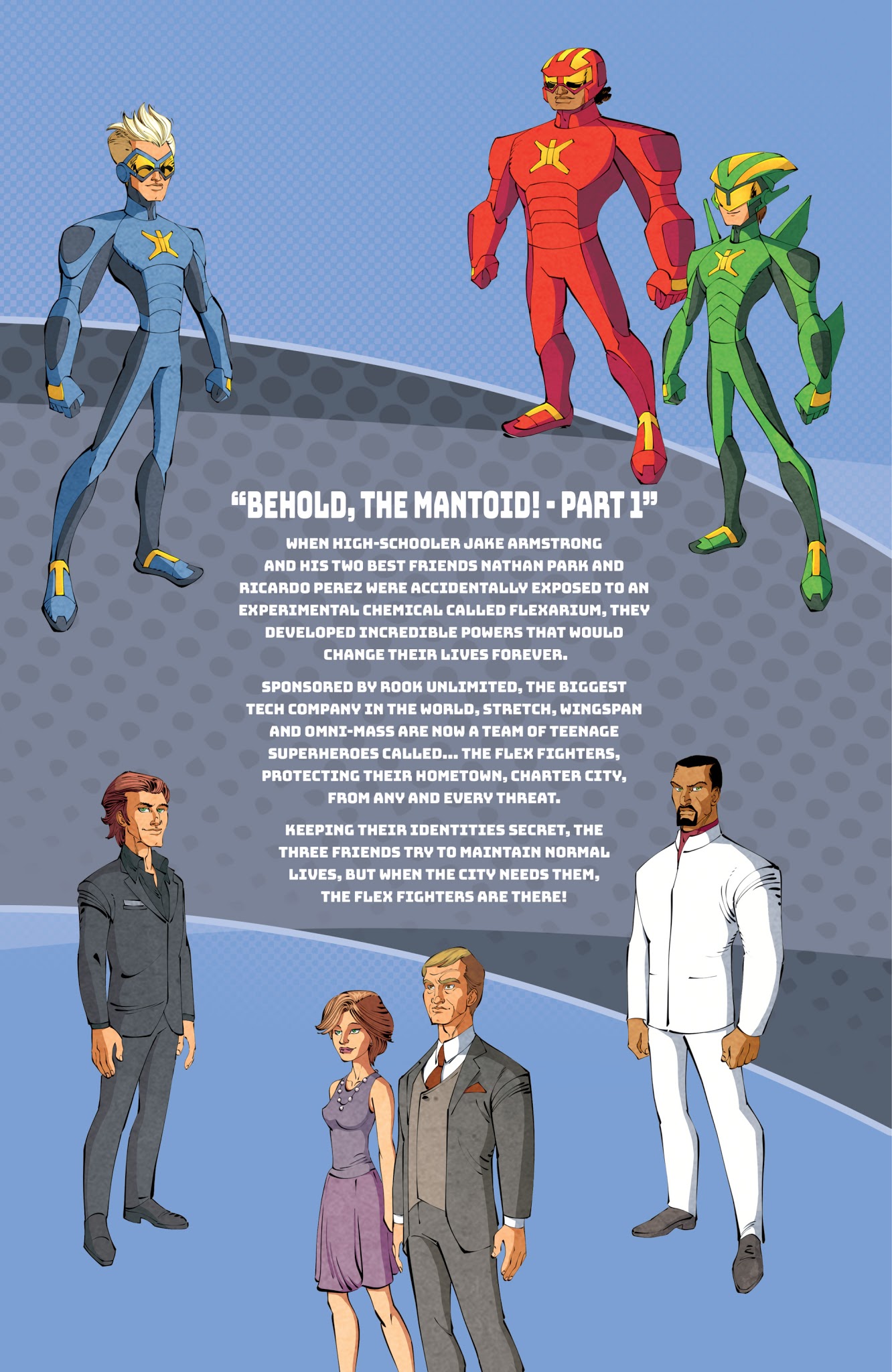 Read online Stretch Armstrong and the Flex Fighters comic -  Issue #1 - 5