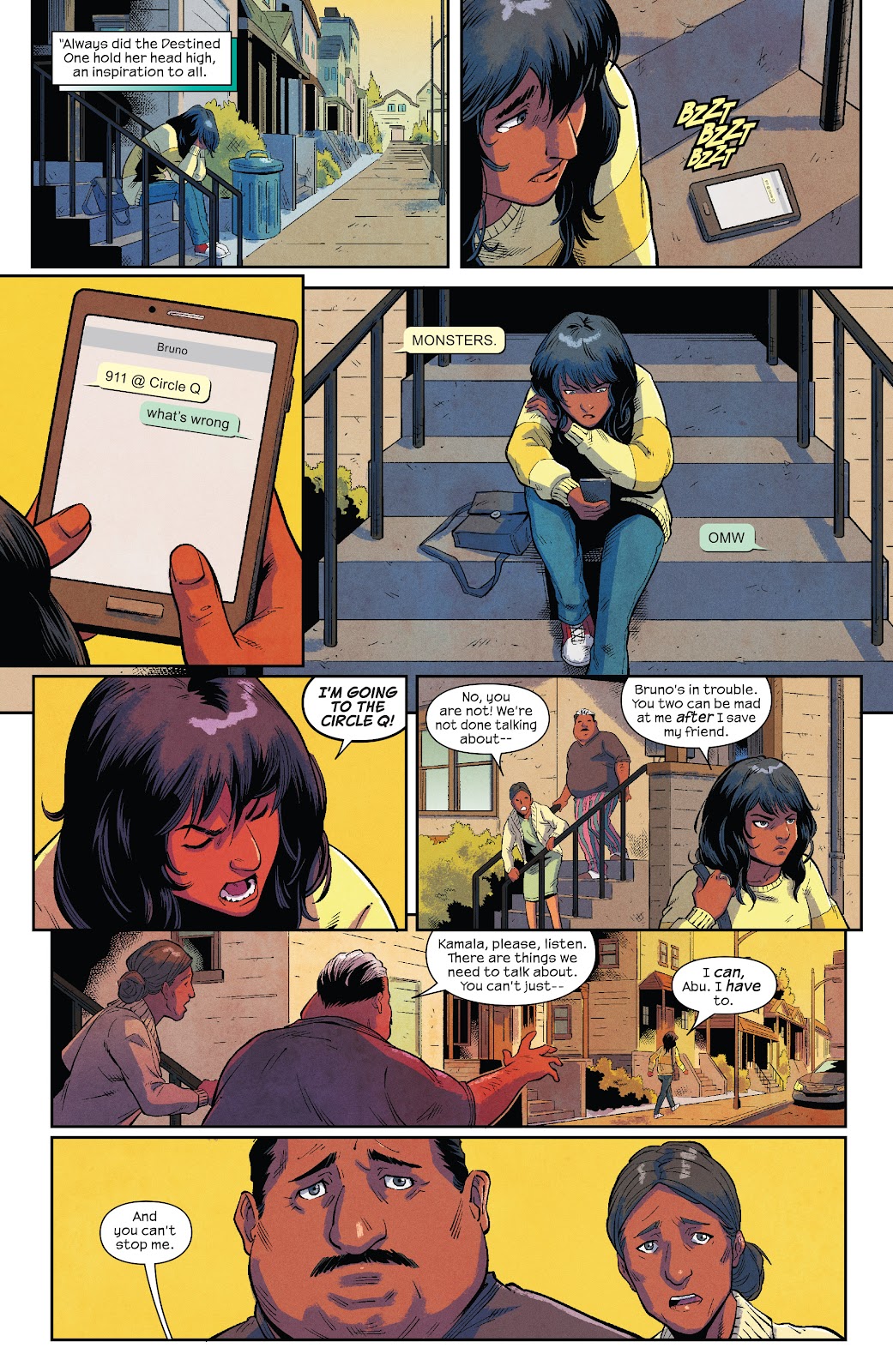 Magnificent Ms. Marvel issue Director 's Cut - Page 13