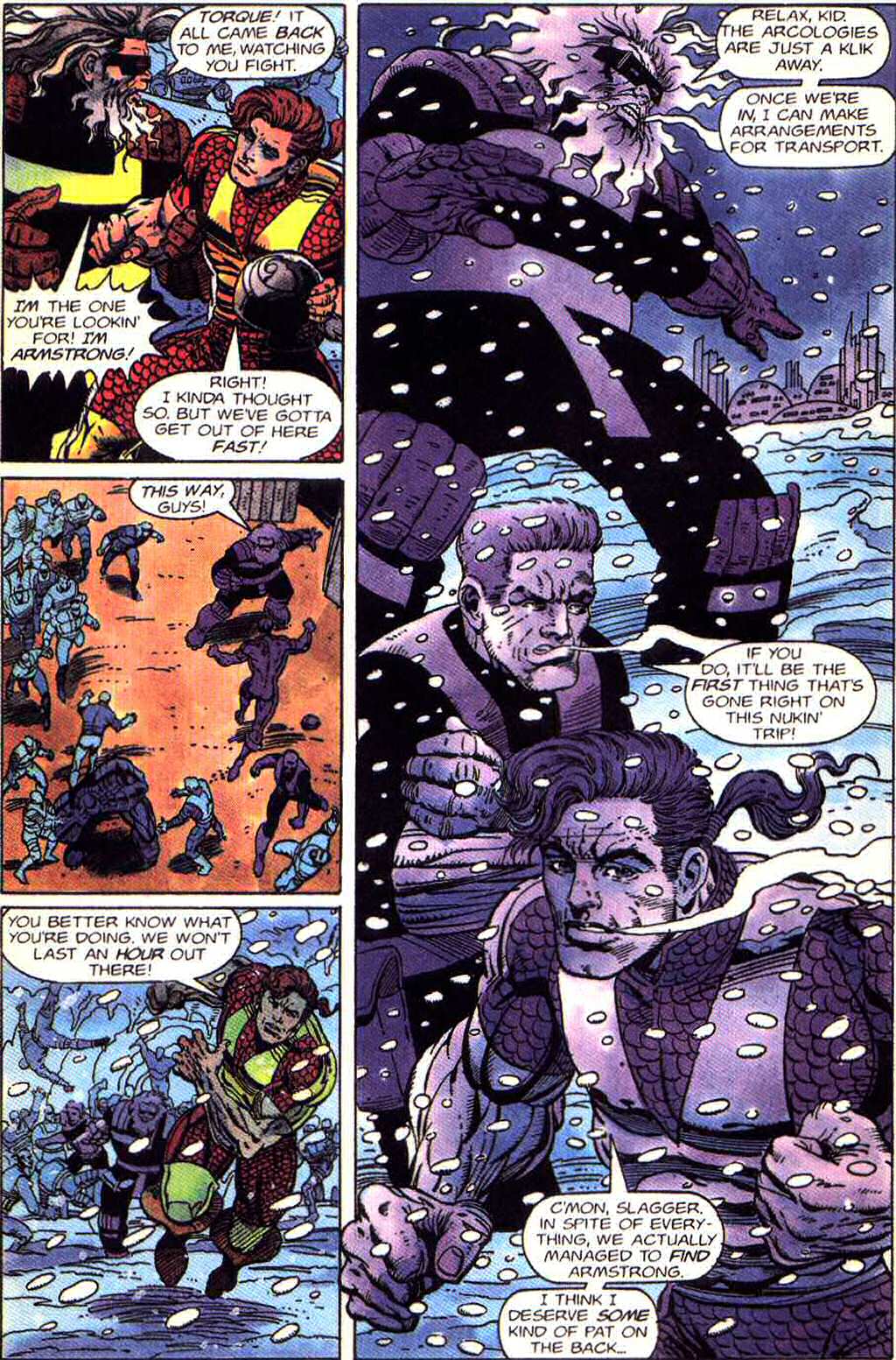 Read online Magnus Robot Fighter (1991) comic -  Issue #45 - 16