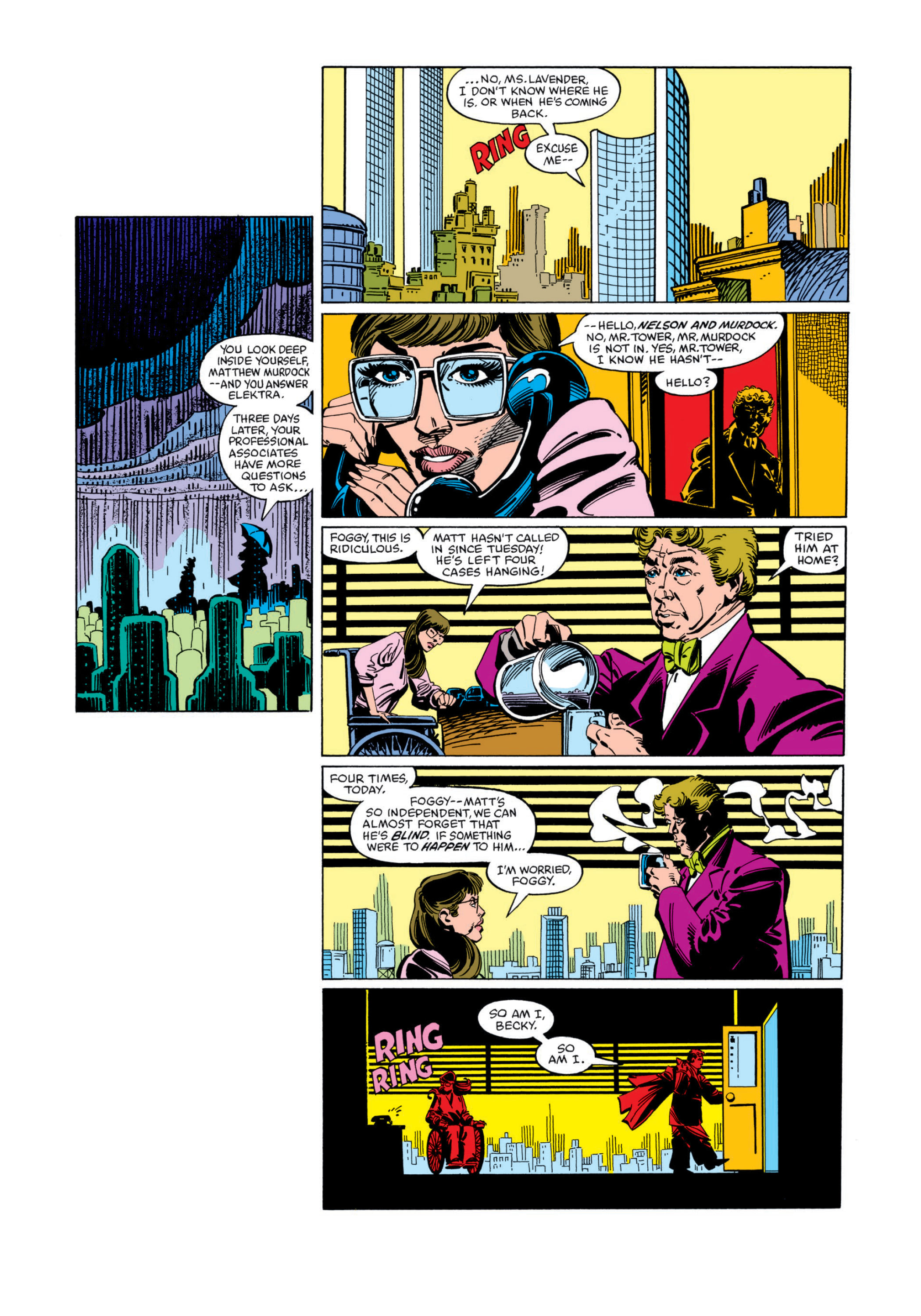 Read online Marvel Masterworks: Daredevil comic -  Issue # TPB 16 (Part 3) - 62