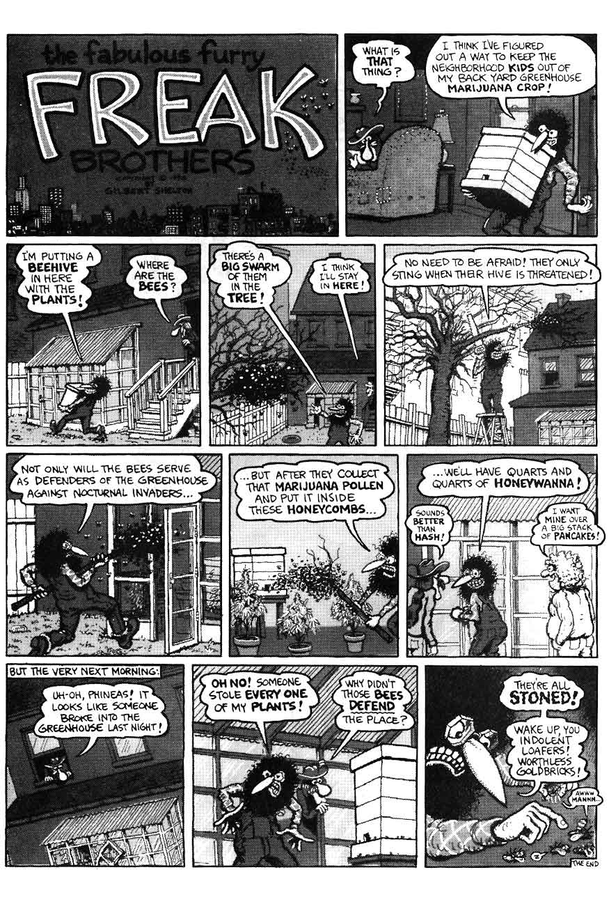 Read online The Fabulous Furry Freak Brothers comic -  Issue #13 - 15