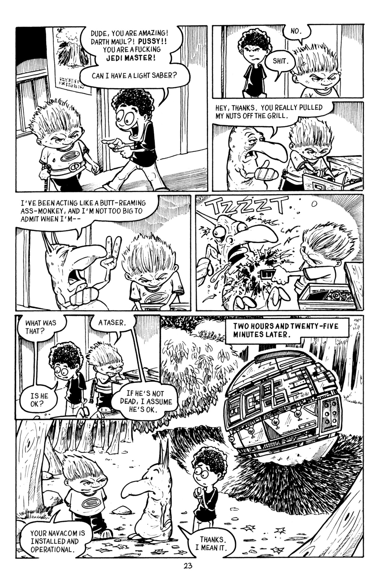 Read online The Adventures of Barry Ween 2.0 comic -  Issue #1 - 25