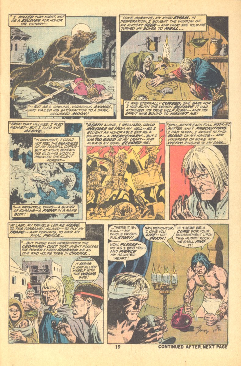 Read online Kull, the Conqueror (1971) comic -  Issue #8 - 15