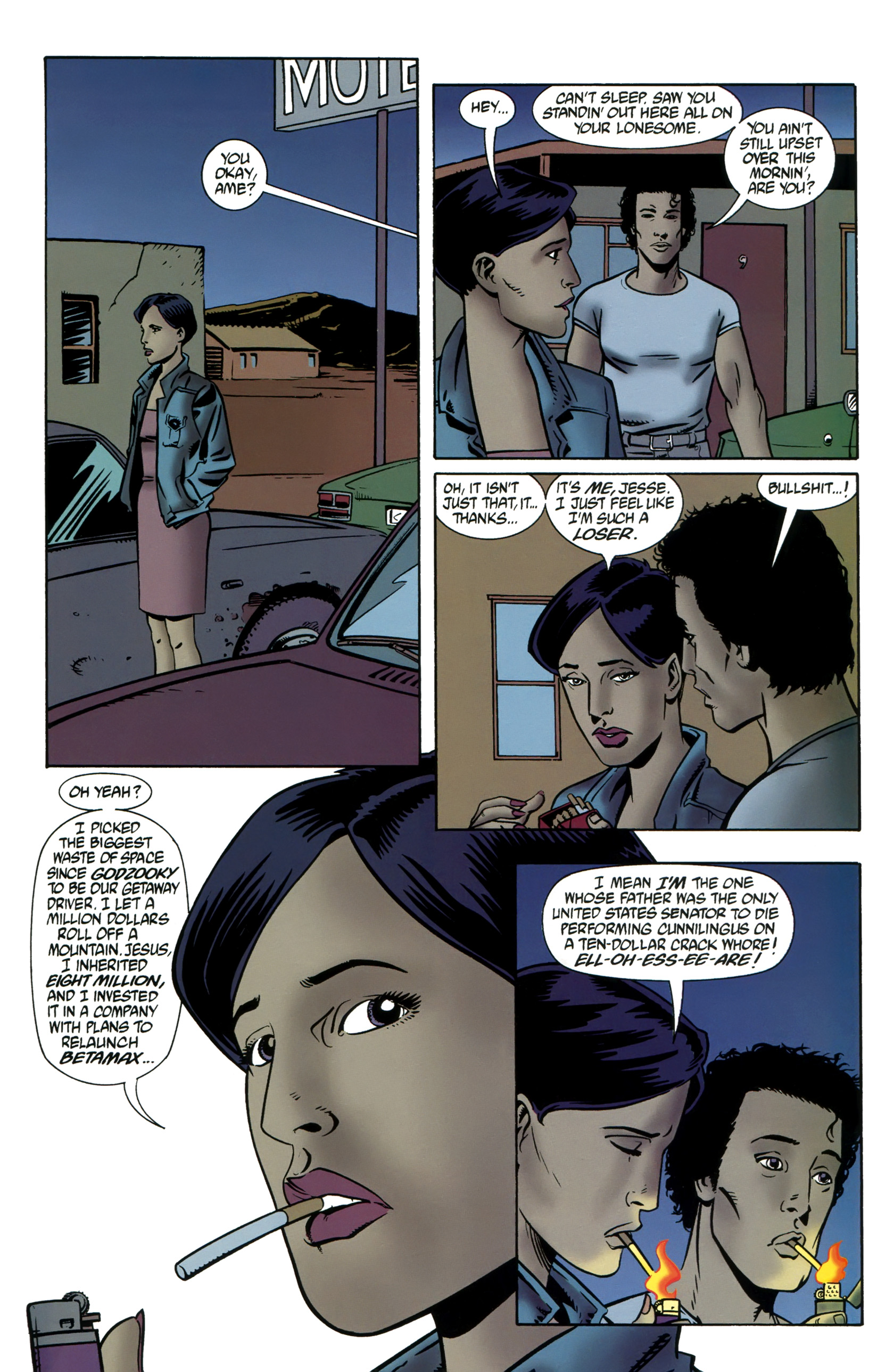 Read online Preacher: Tall in the Saddle comic -  Issue # Full - 17