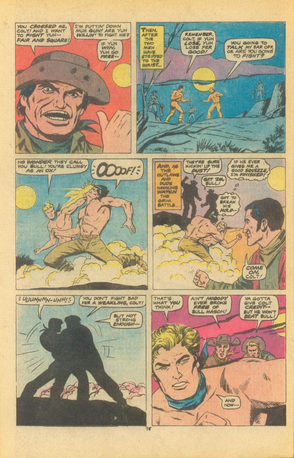 Read online Kid Colt Outlaw comic -  Issue #224 - 16