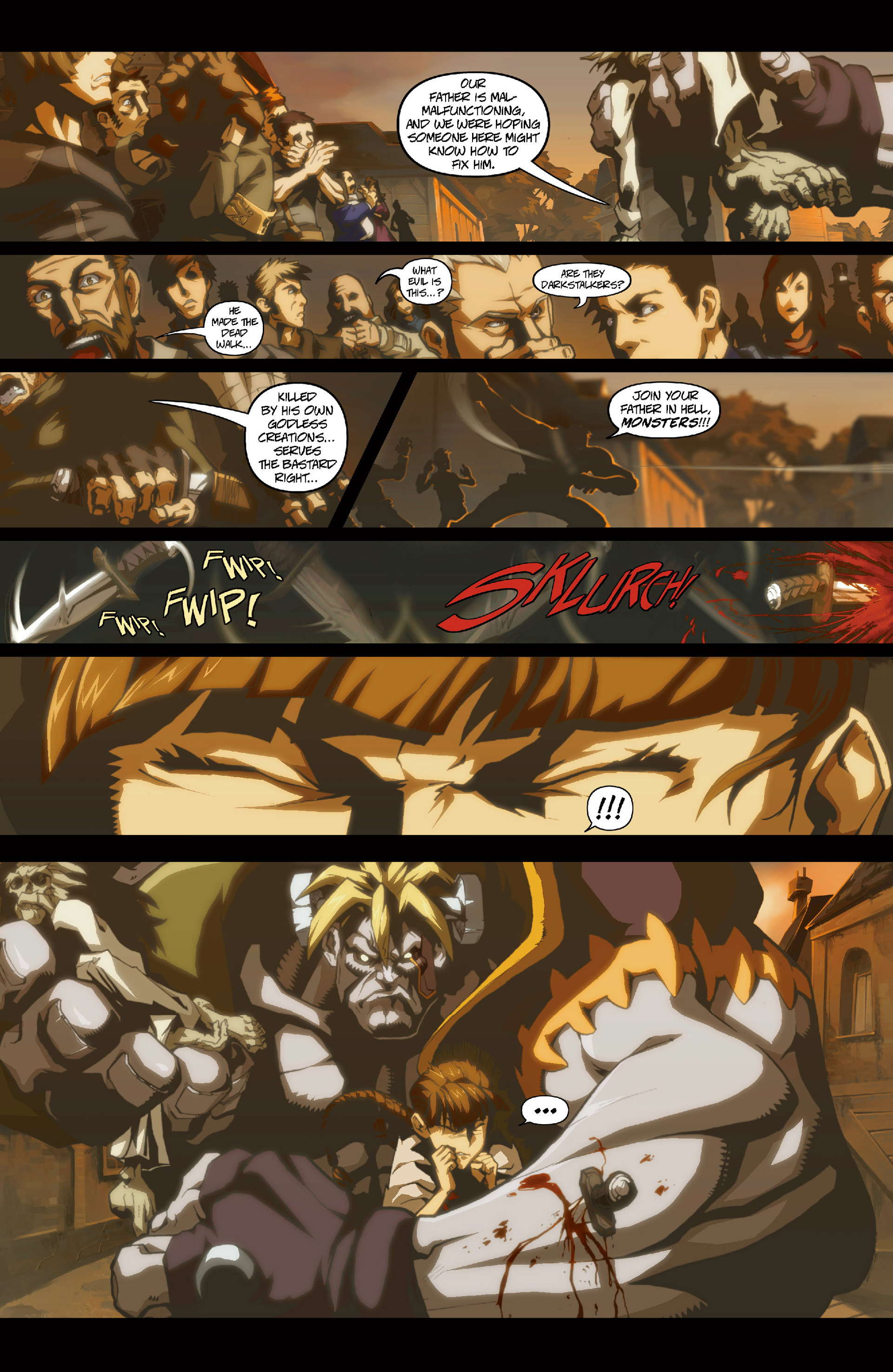 Read online Darkstalkers comic -  Issue #4 - 17