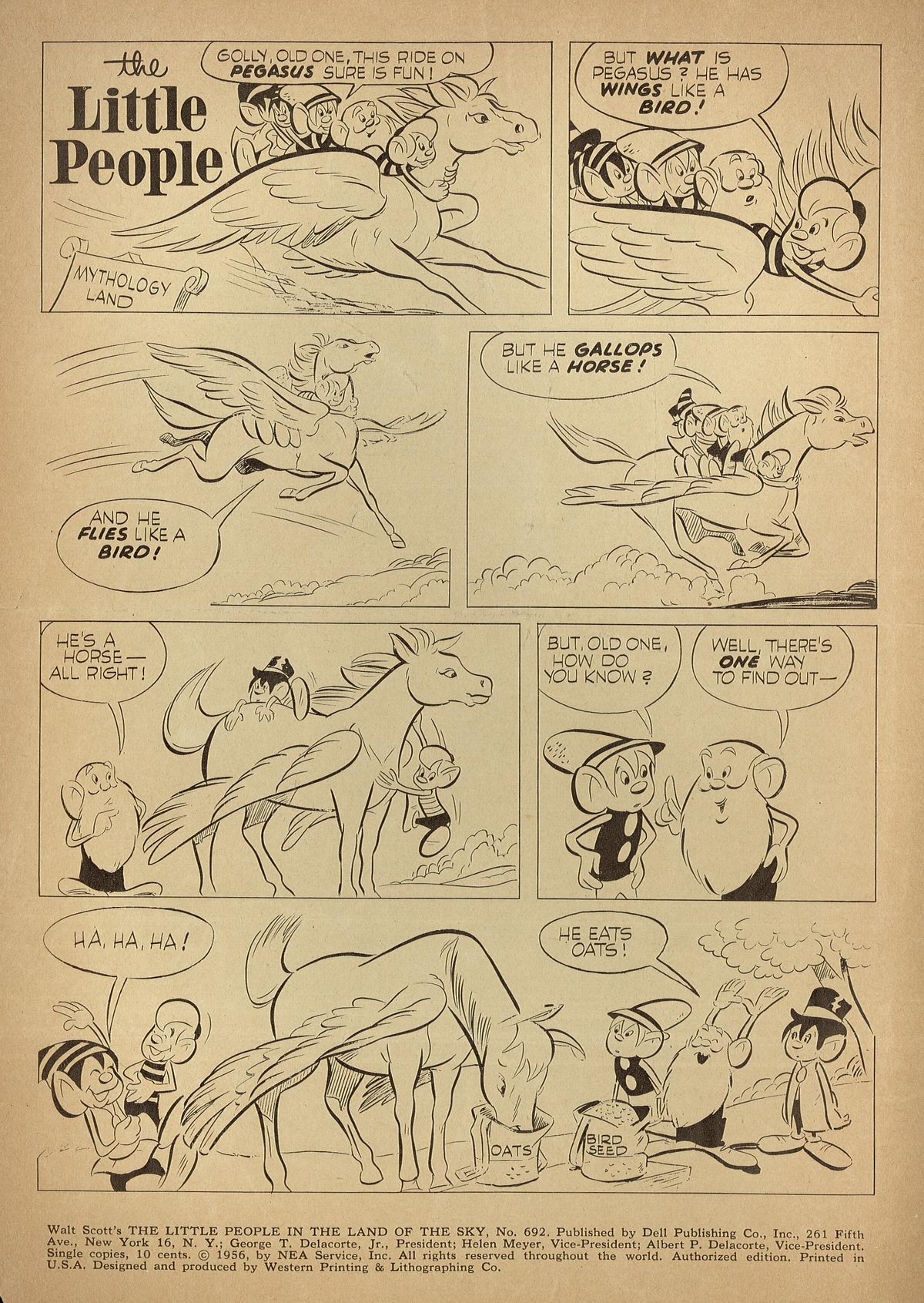 Read online Four Color Comics comic -  Issue #692 - 2