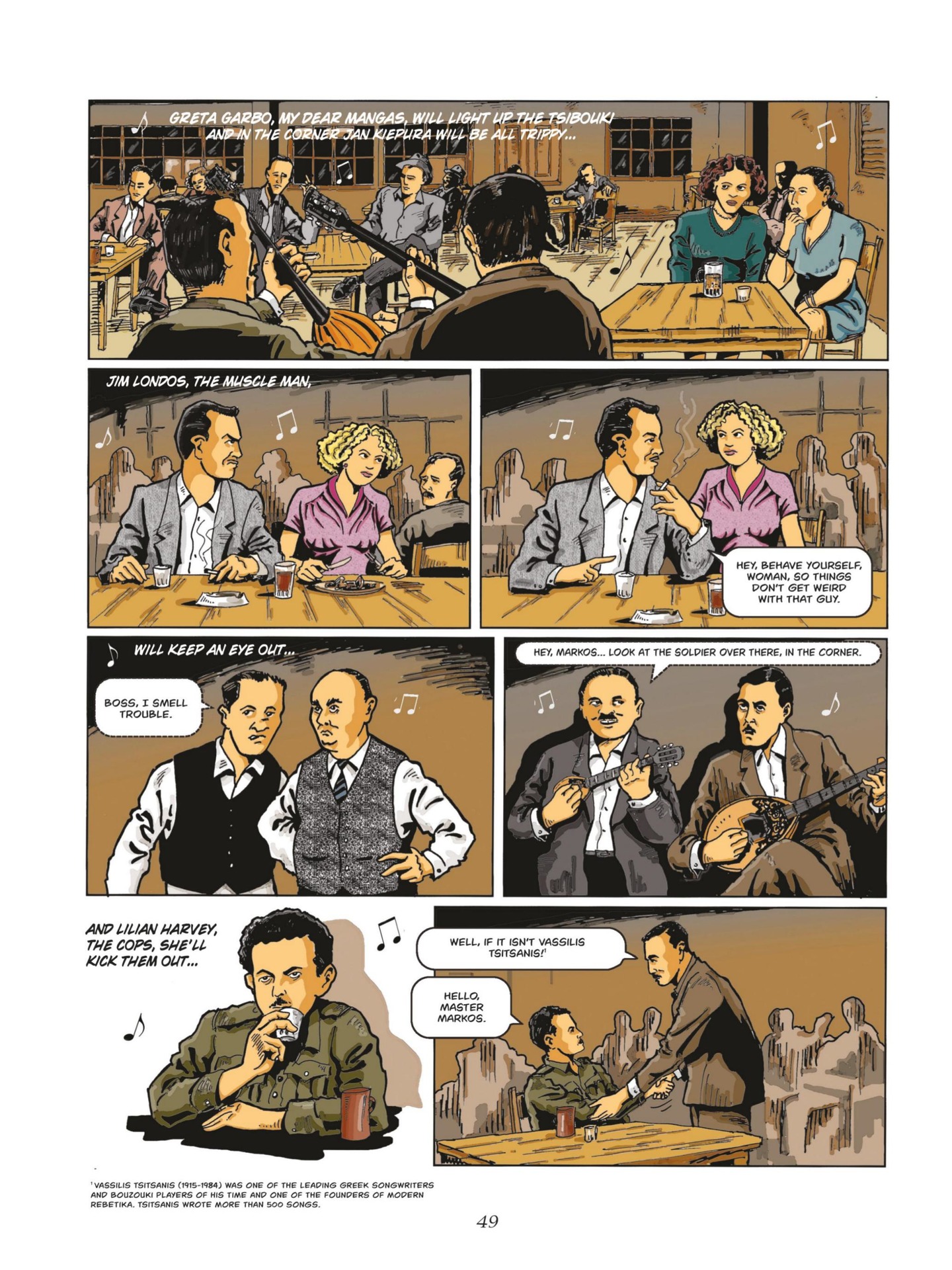 Read online The Famous Quartet of Piraeus comic -  Issue # TPB - 50