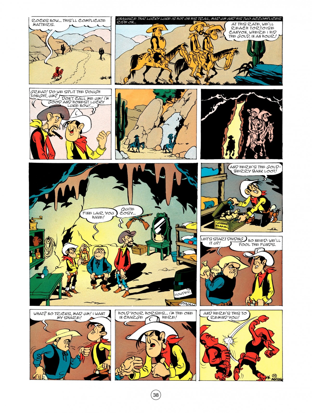 Read online A Lucky Luke Adventure comic -  Issue #48 - 38