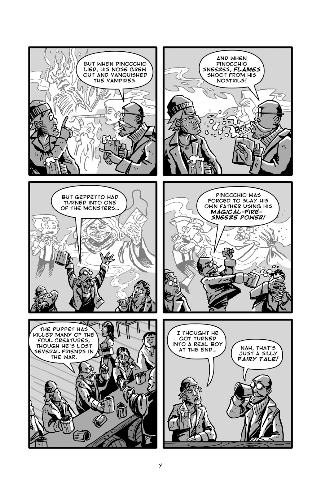 Pinocchio: Vampire Slayer - Of Wood and Blood issue 1 - Page 8
