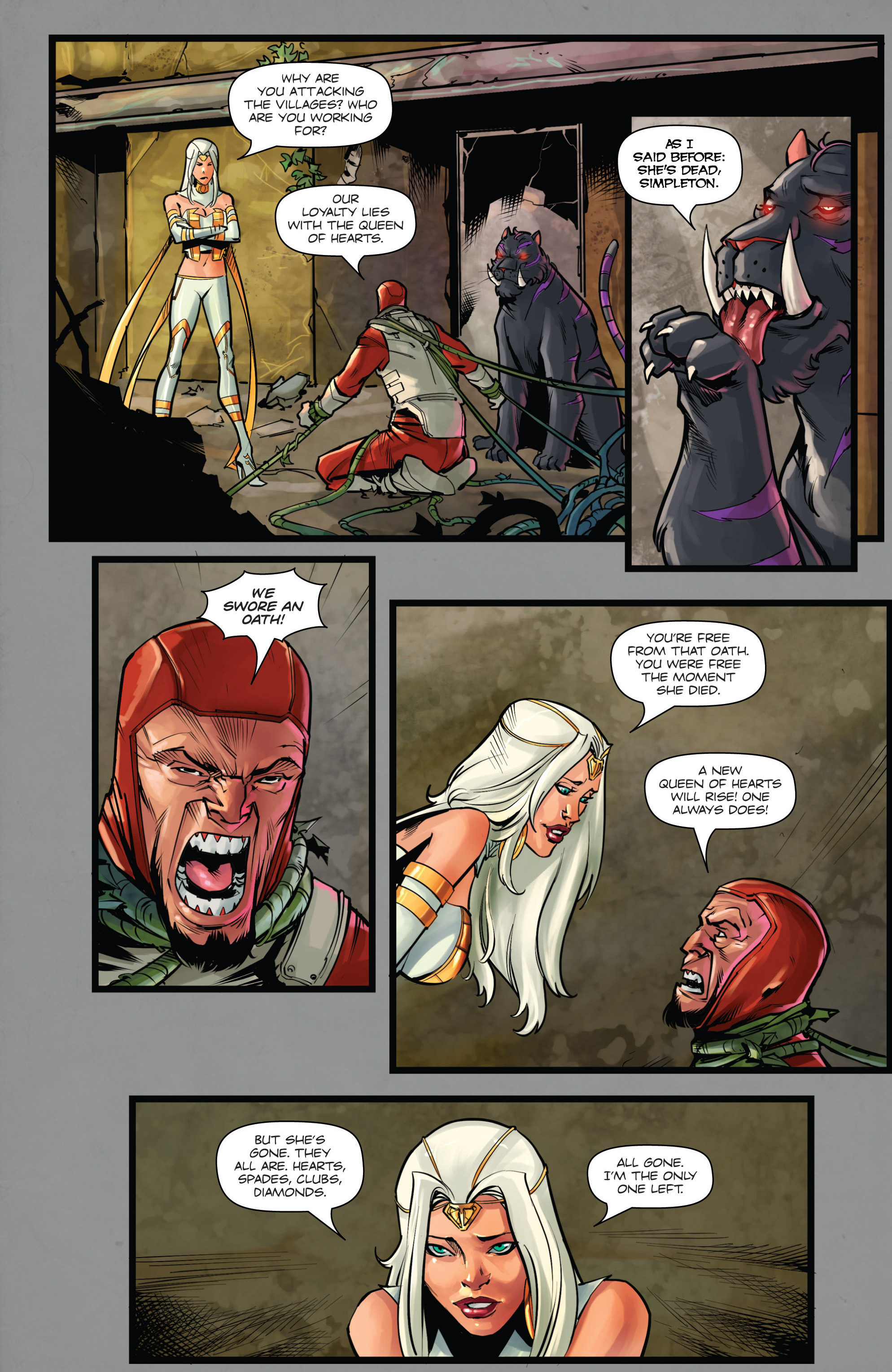 Read online Grimm Fairy Tales presents White Queen: Age of Darkness comic -  Issue # _TPB (Part 2) - 53