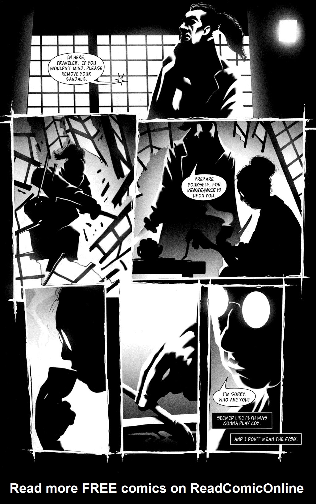 Read online Sam Noir: Samurai Detective comic -  Issue #2 - 12