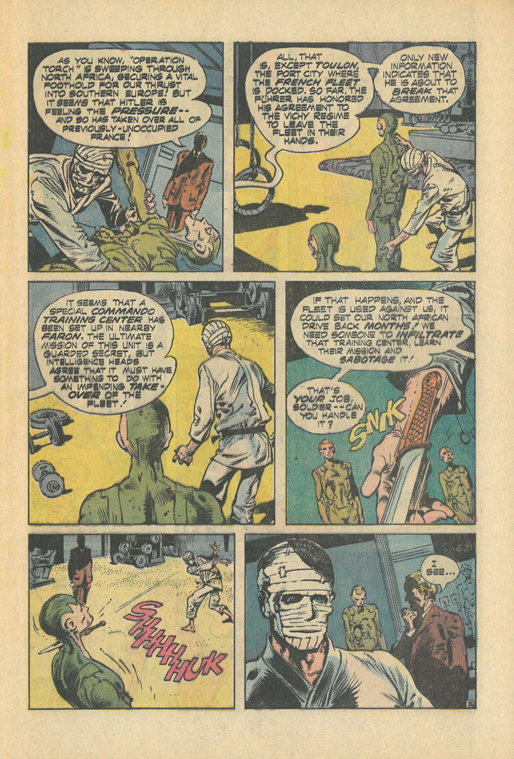 Read online Star Spangled War Stories (1952) comic -  Issue #184 - 5