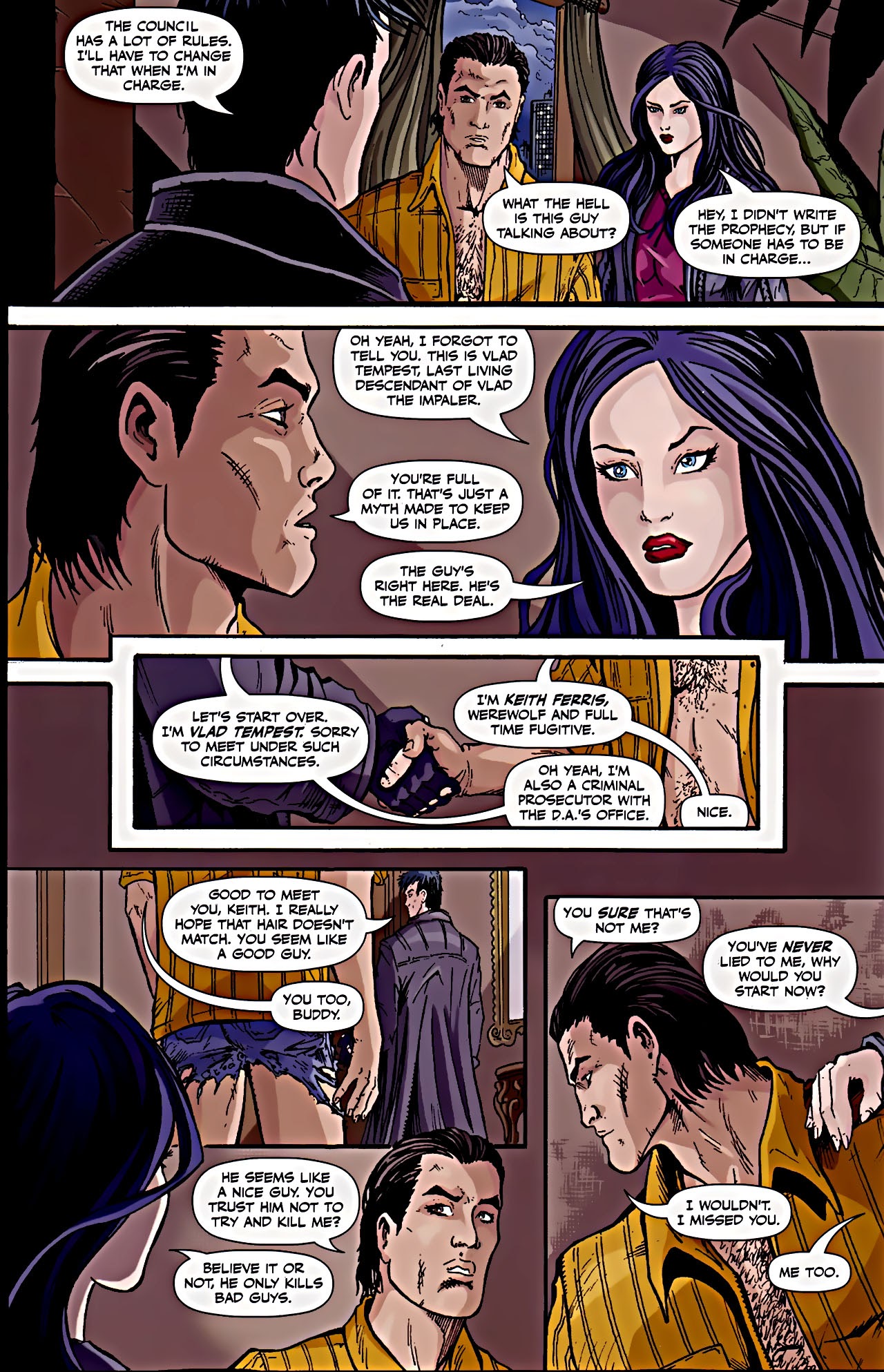 Read online Tempest (2007) comic -  Issue #4 - 16