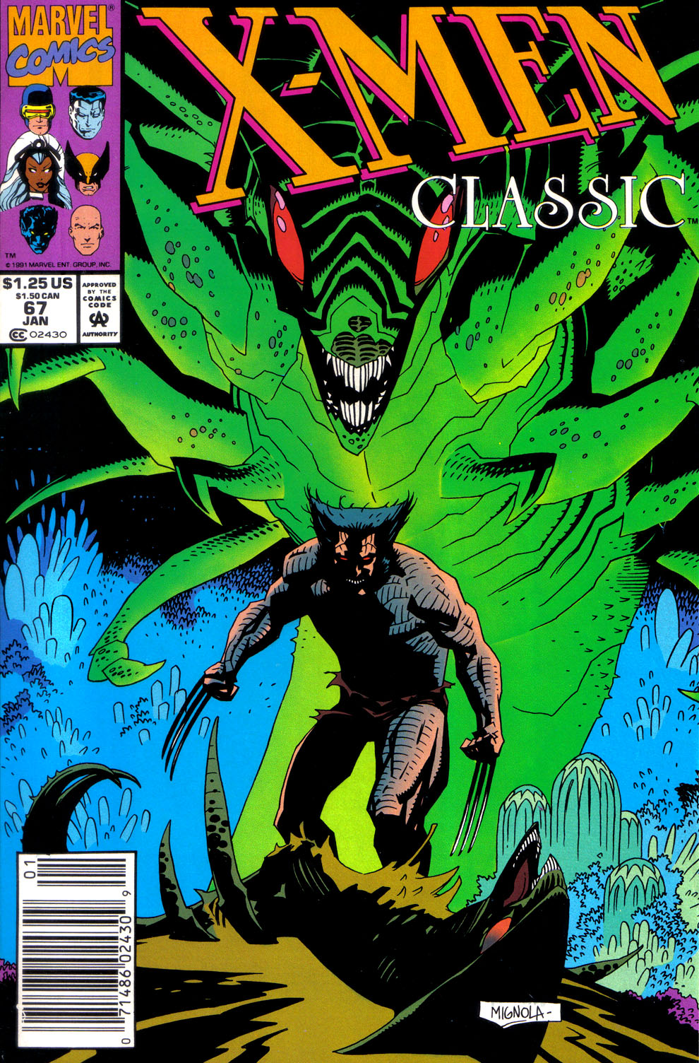 Read online X-Men Classic comic -  Issue #67 - 1