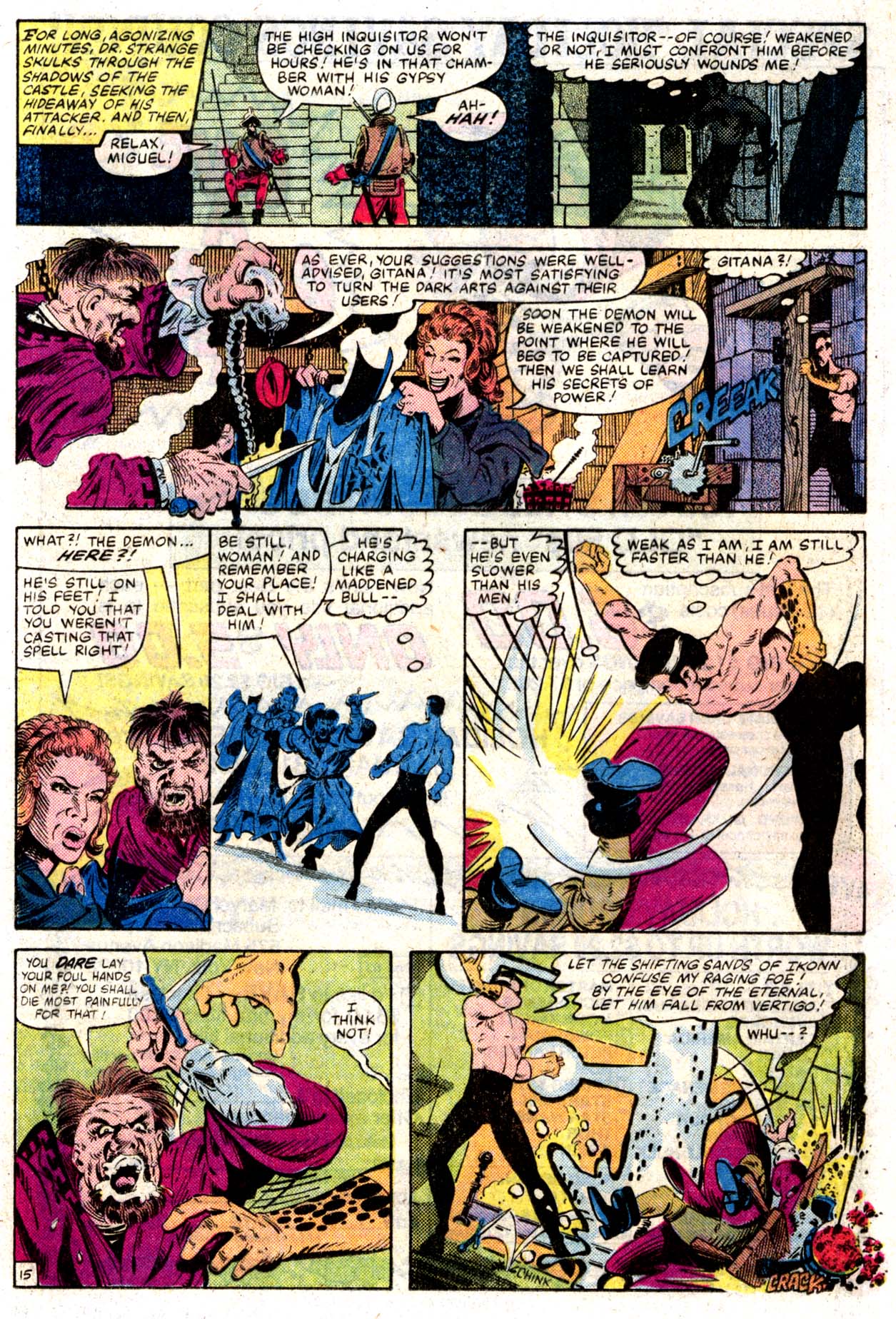 Read online Doctor Strange (1974) comic -  Issue #52 - 16
