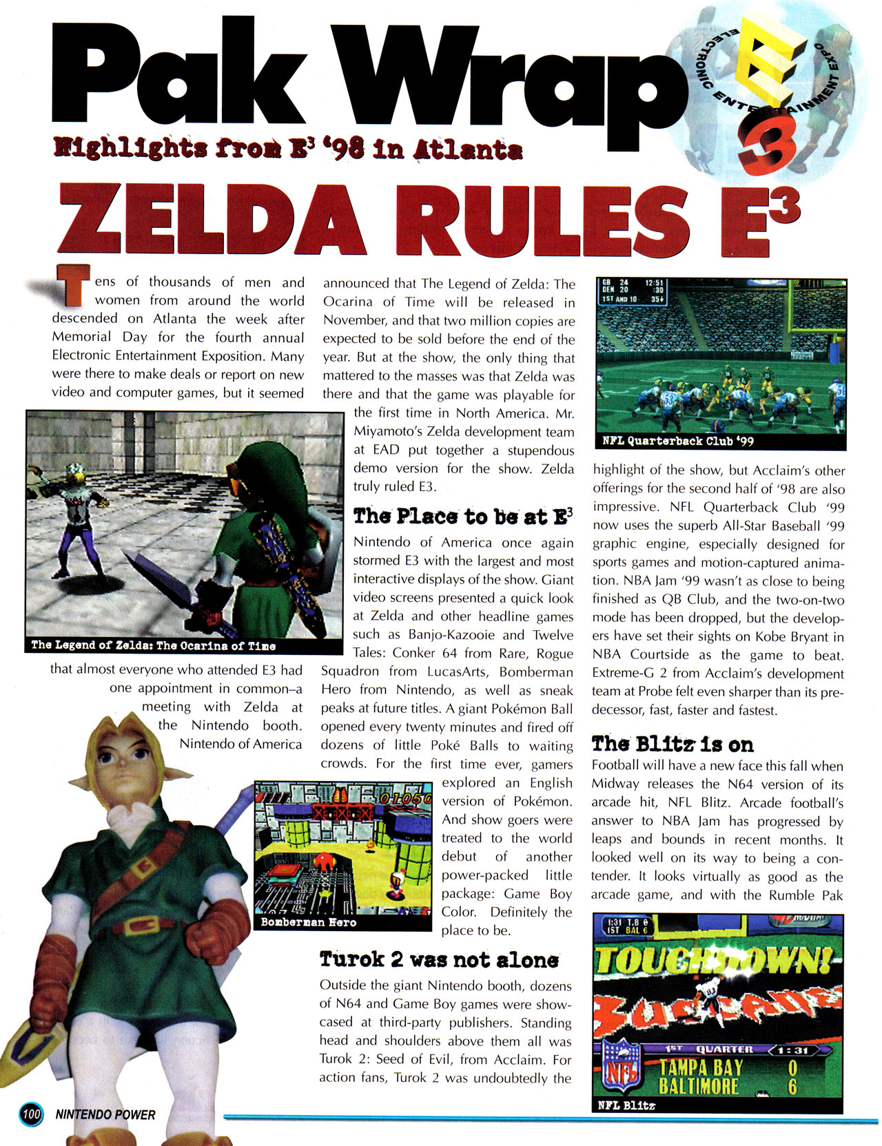 Read online Nintendo Power comic -  Issue #110 - 106