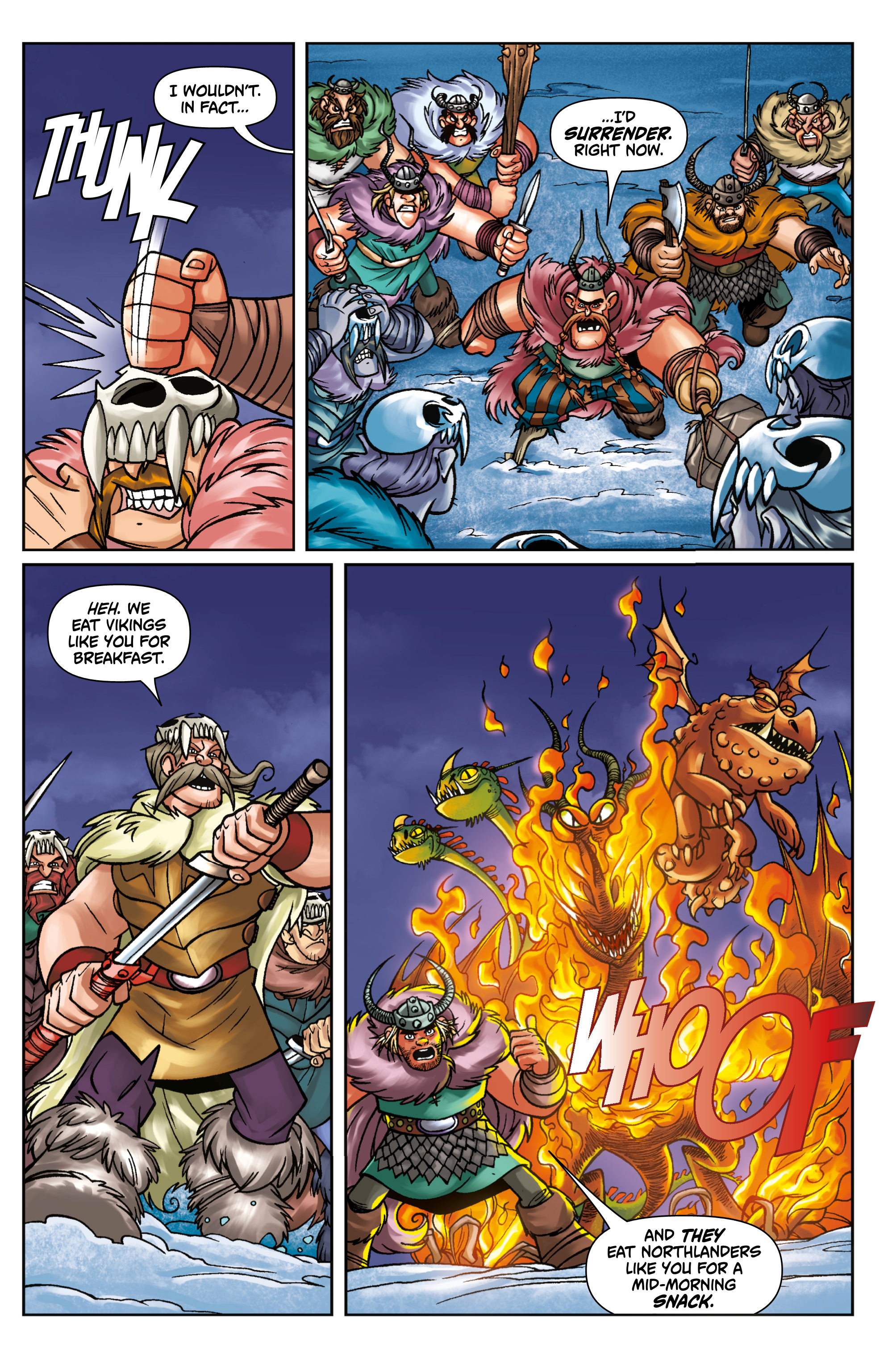 Read online DreamWorks Dragons: Riders of Berk comic -  Issue # _TPB - 40