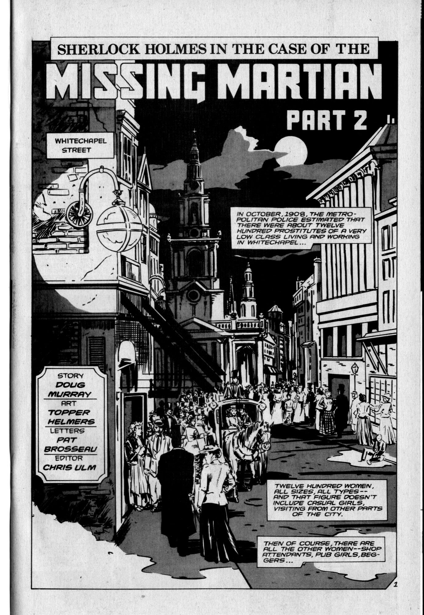 Read online Sherlock Holmes in the Case of the Missing Martian comic -  Issue #2 - 3