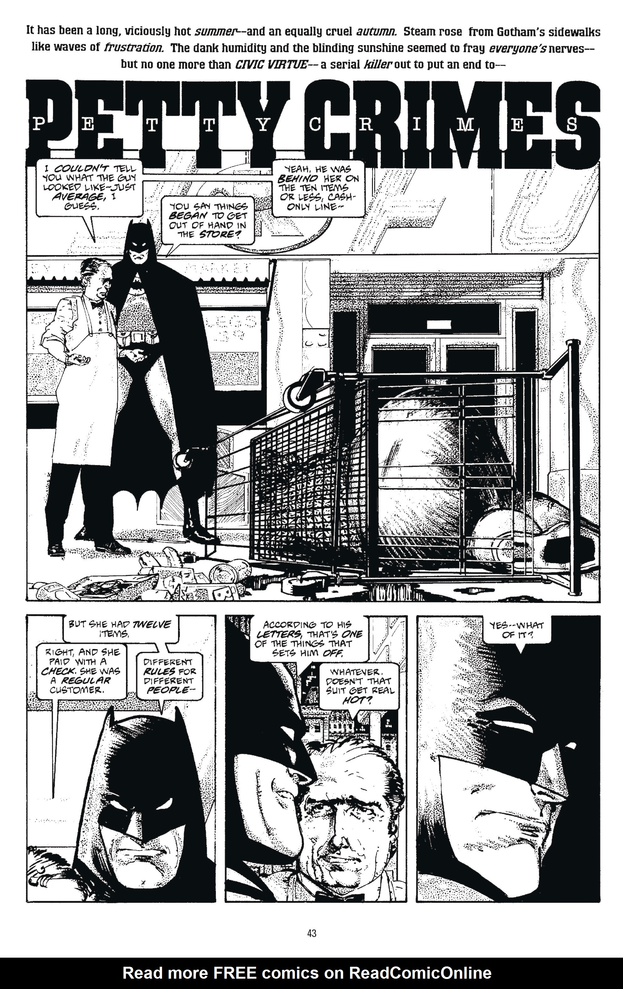 Read online Batman Black and White comic -  Issue # (1996) _TPB 1 (Part 1) - 43