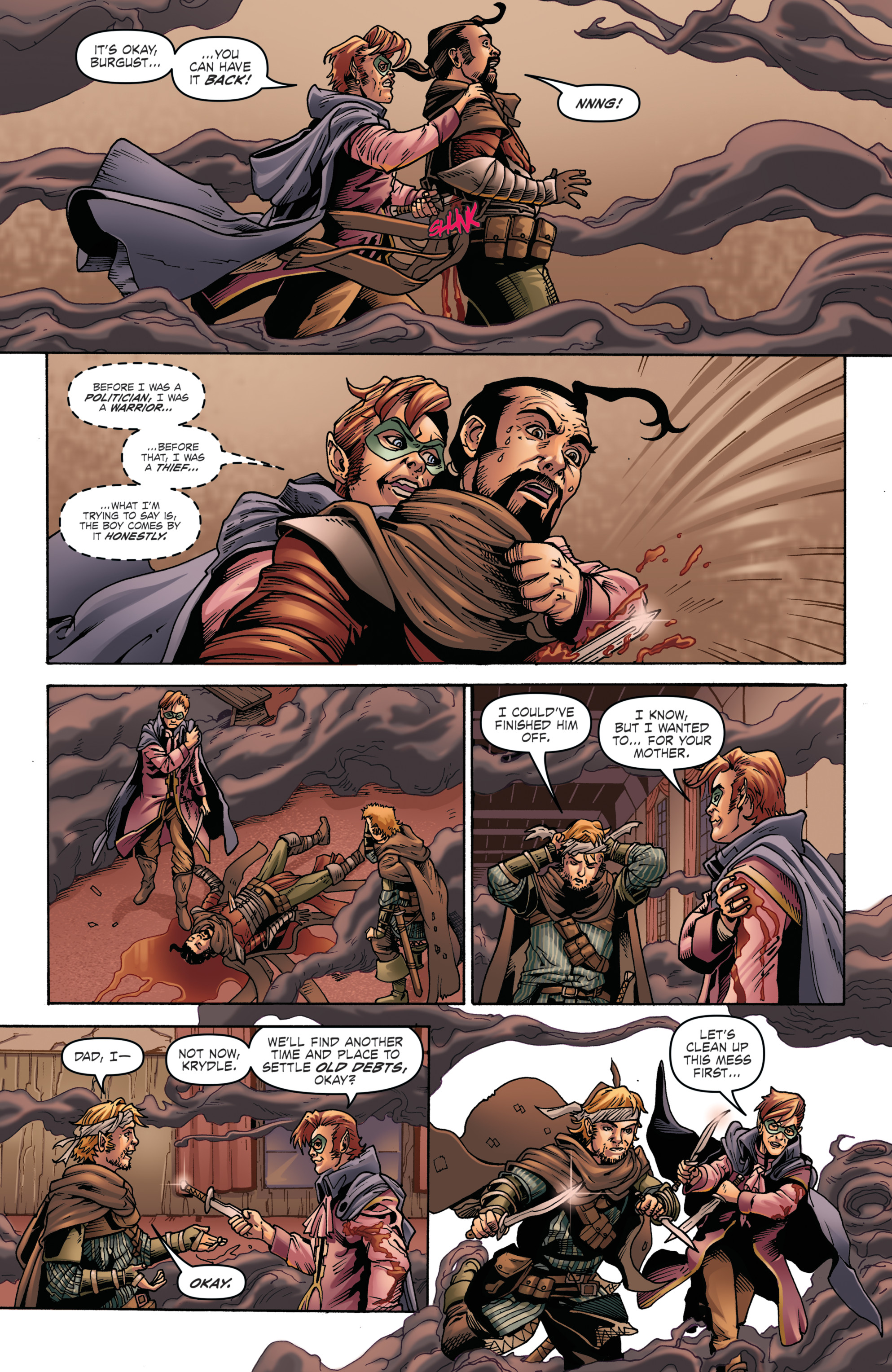 Read online Dungeons & Dragons: Evil At Baldur's Gate comic -  Issue # _TPB - 44