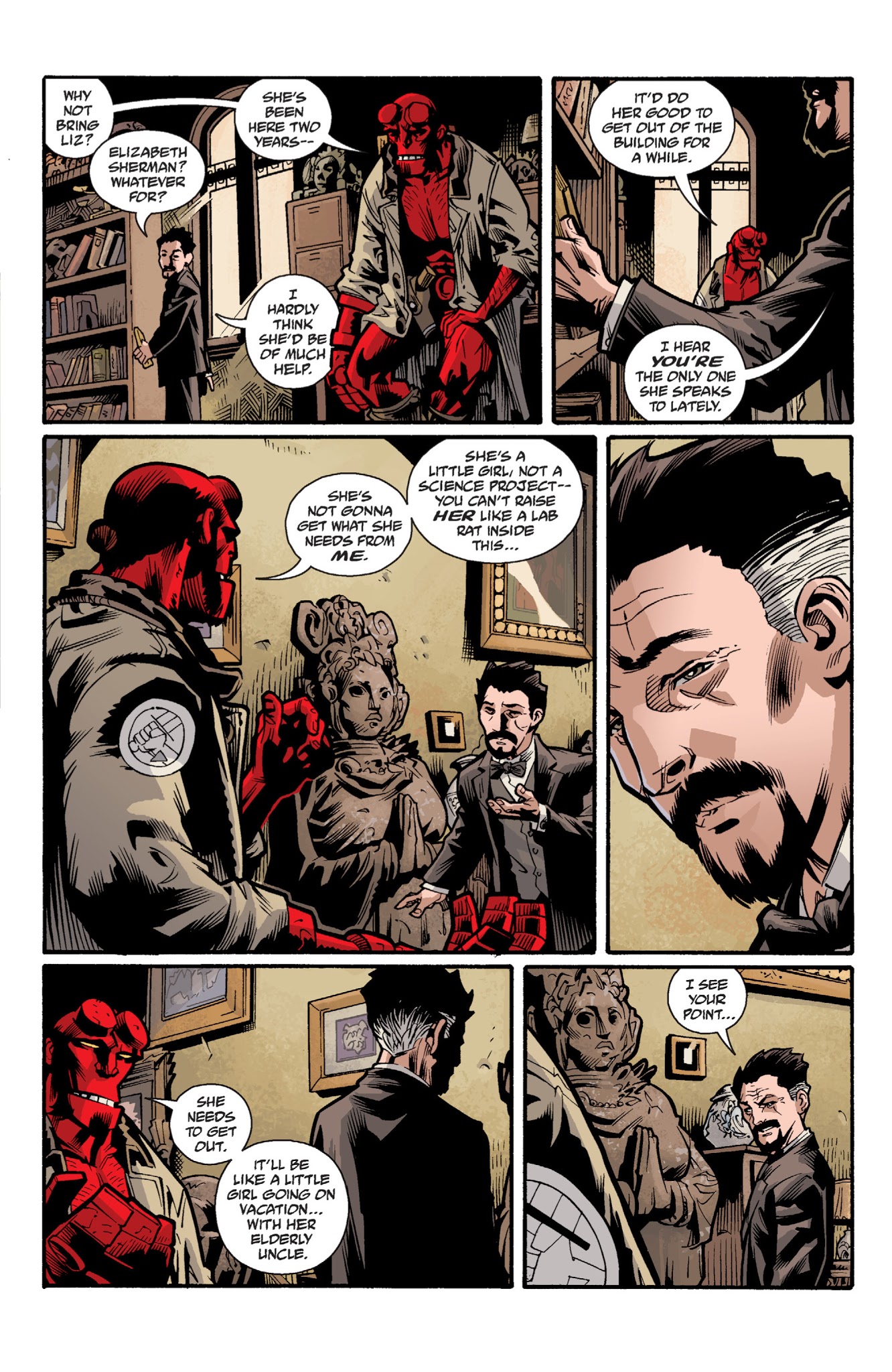 Read online B.P.R.D.: Being Human comic -  Issue # TPB - 11