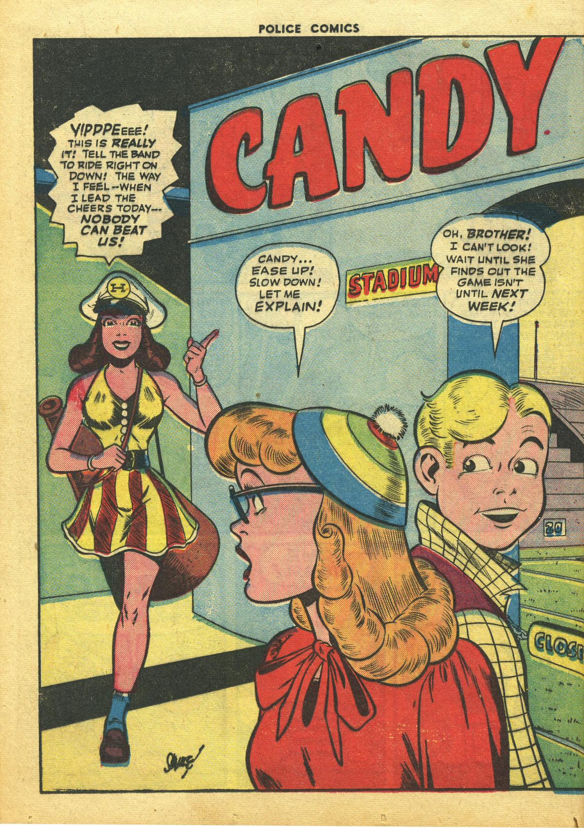 Read online Police Comics comic -  Issue #48 - 30