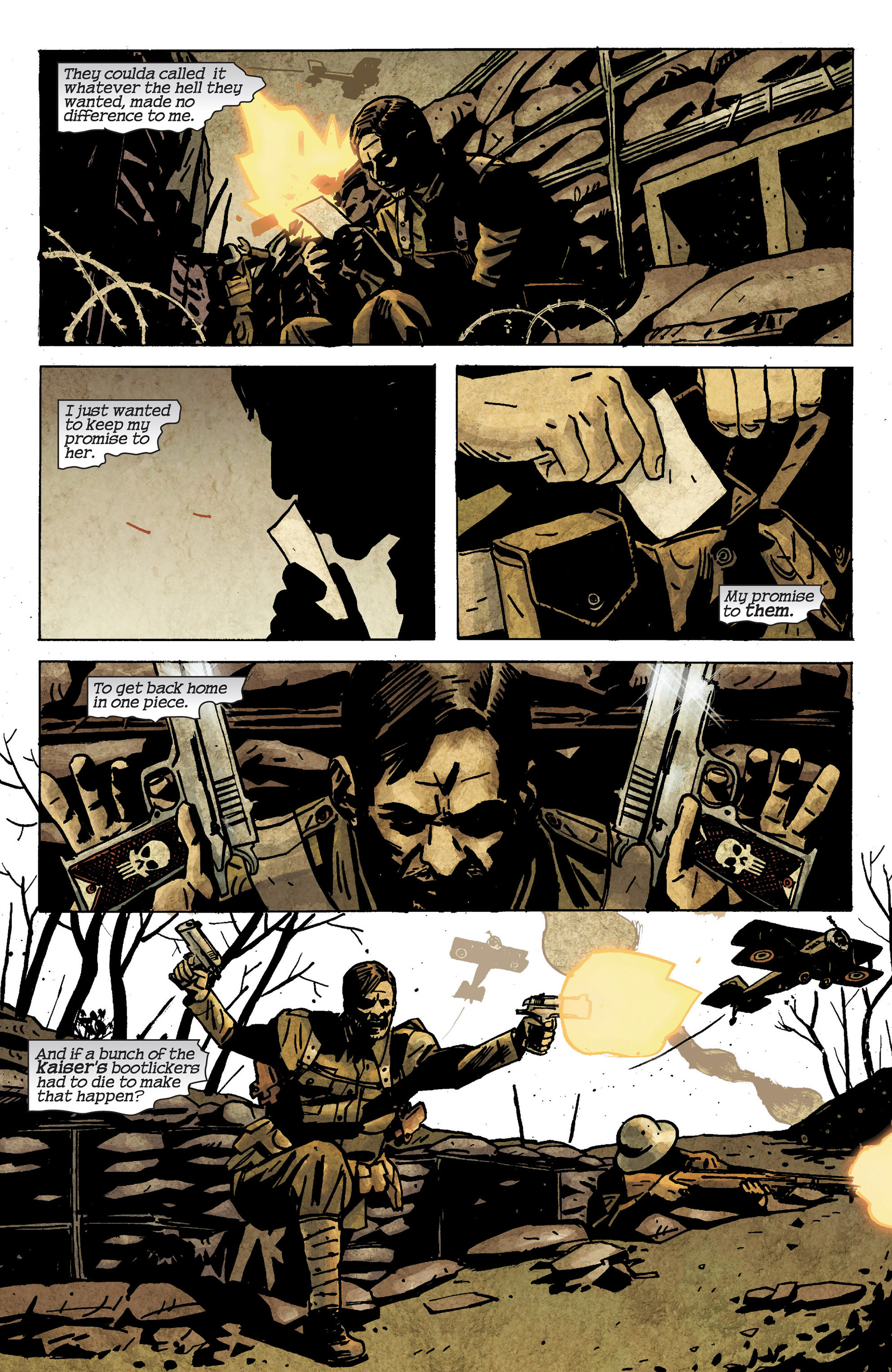 Read online Punisher Noir comic -  Issue #1 - 7