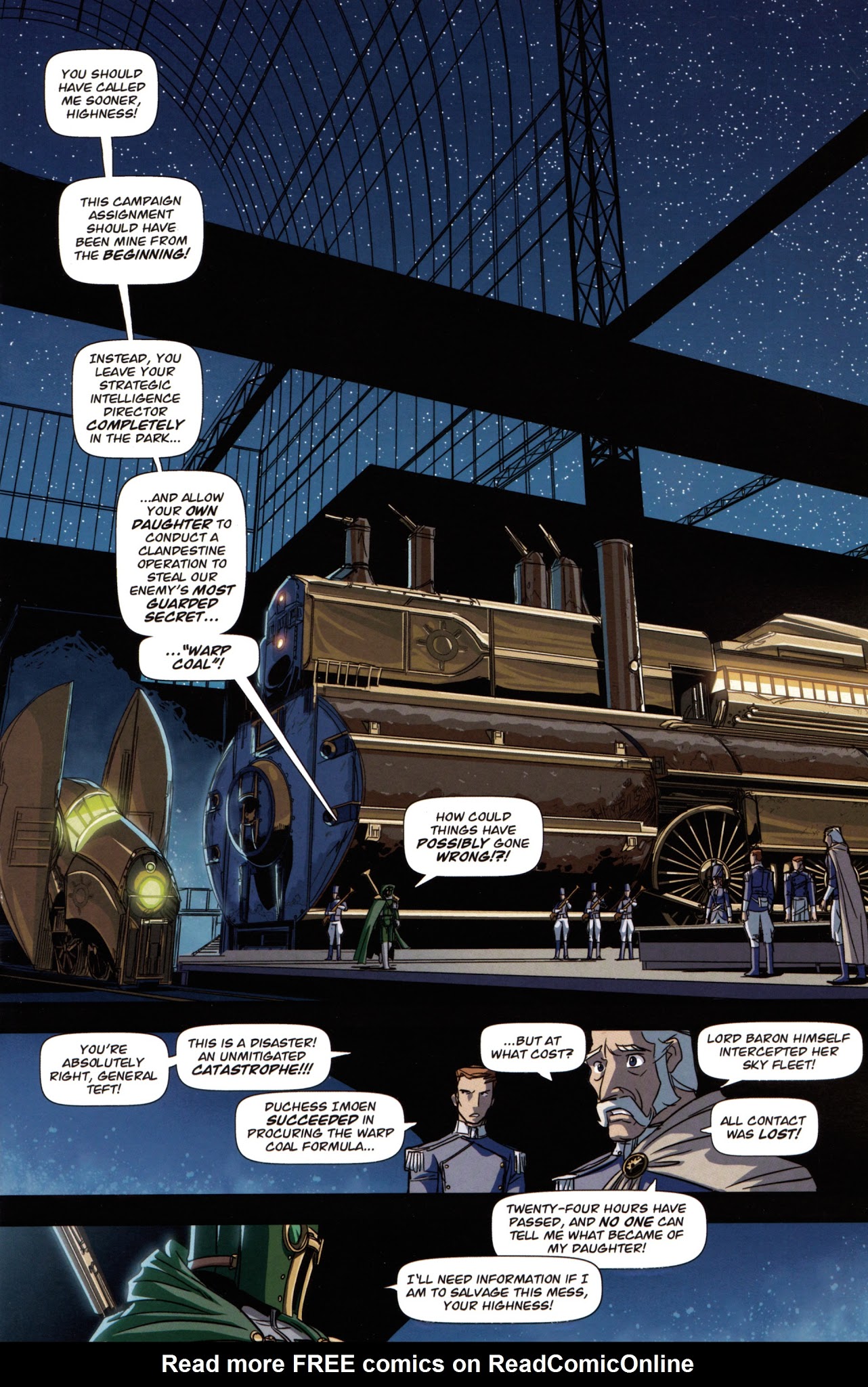 Read online Steam Wars comic -  Issue #2 - 3