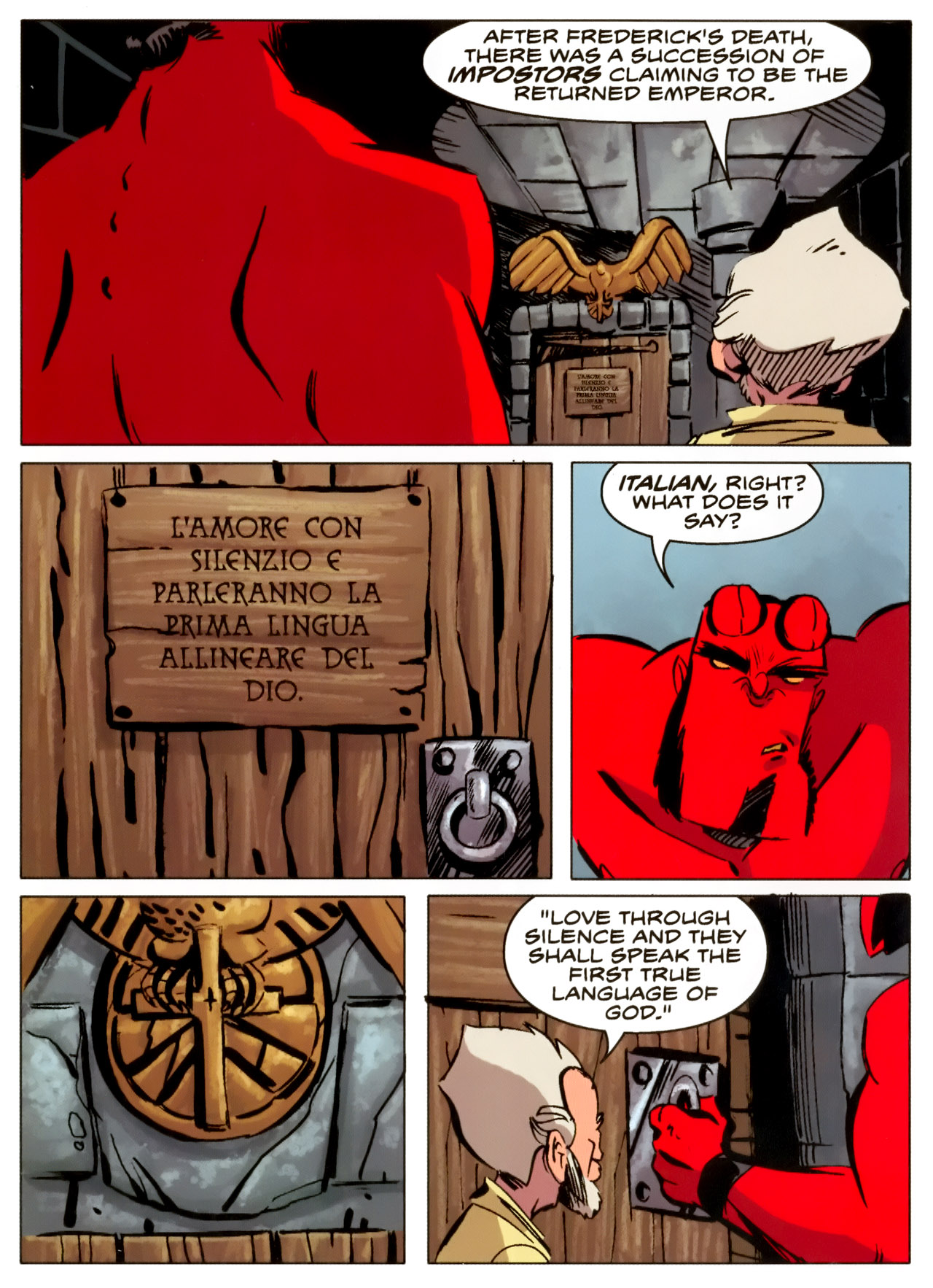 Read online Hellboy Animated: The Menagerie comic -  Issue # TPB - 33