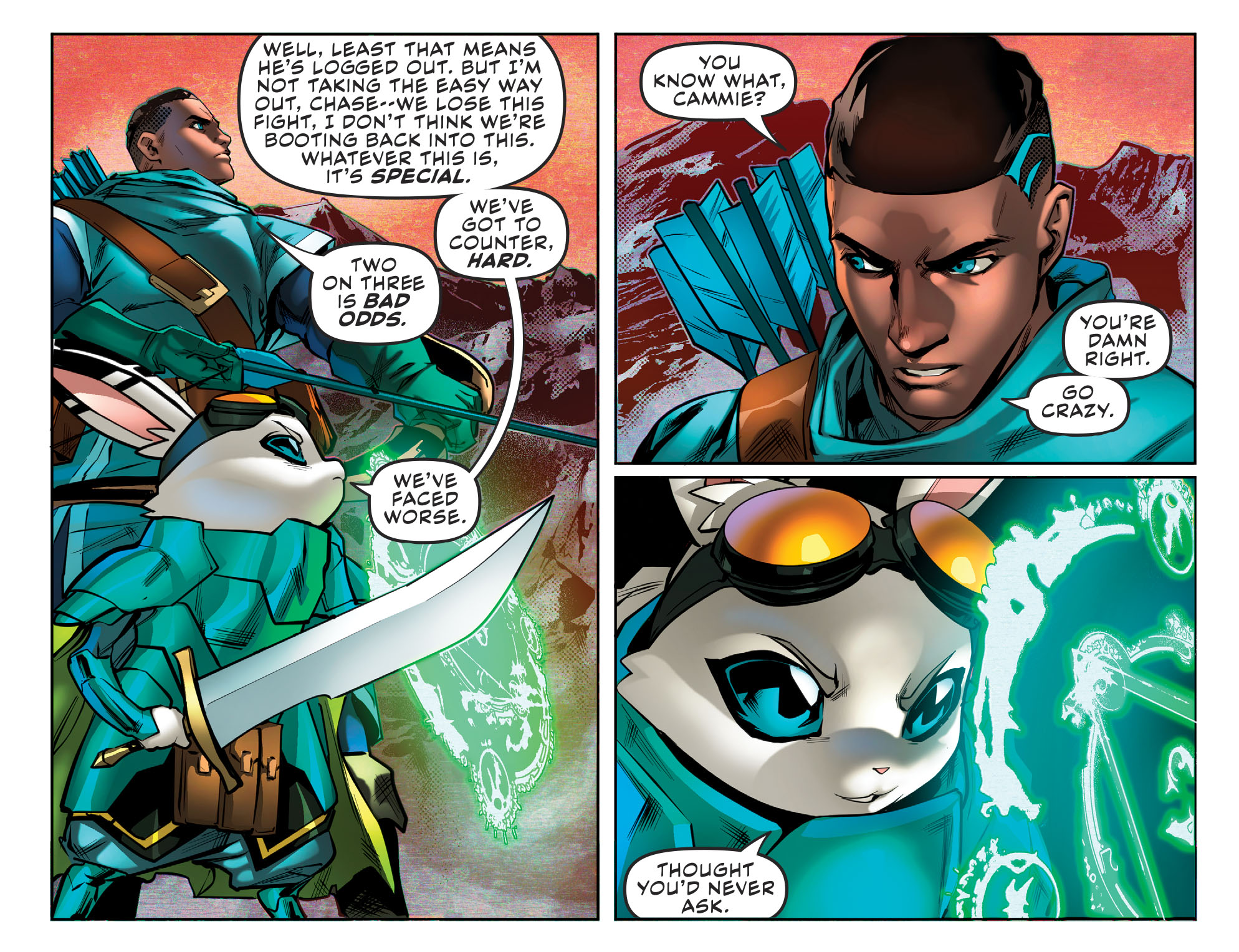 Read online gen:Lock comic -  Issue #6 - 10