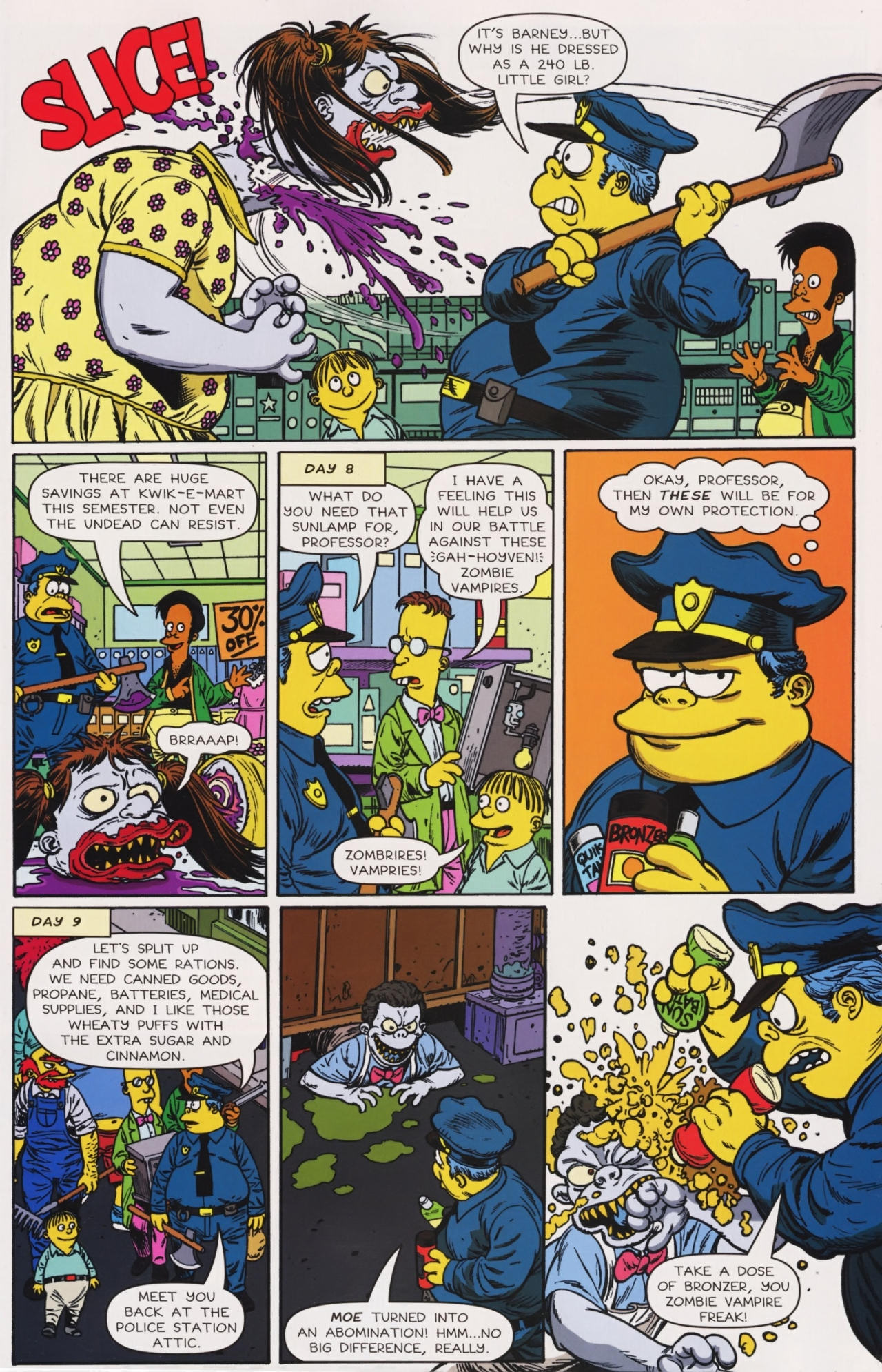 Read online Treehouse of Horror comic -  Issue #14 - 12
