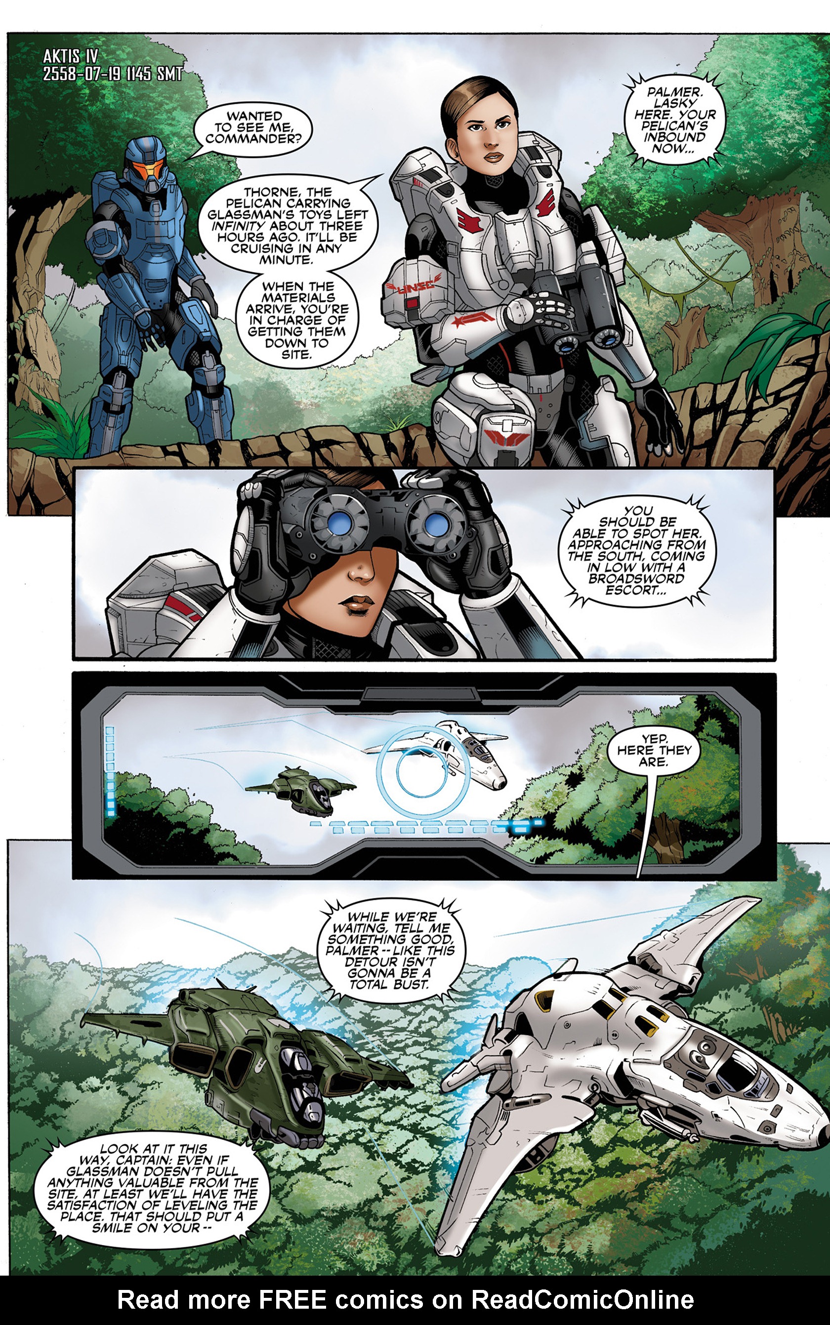 Read online Halo: Escalation comic -  Issue #14 - 15