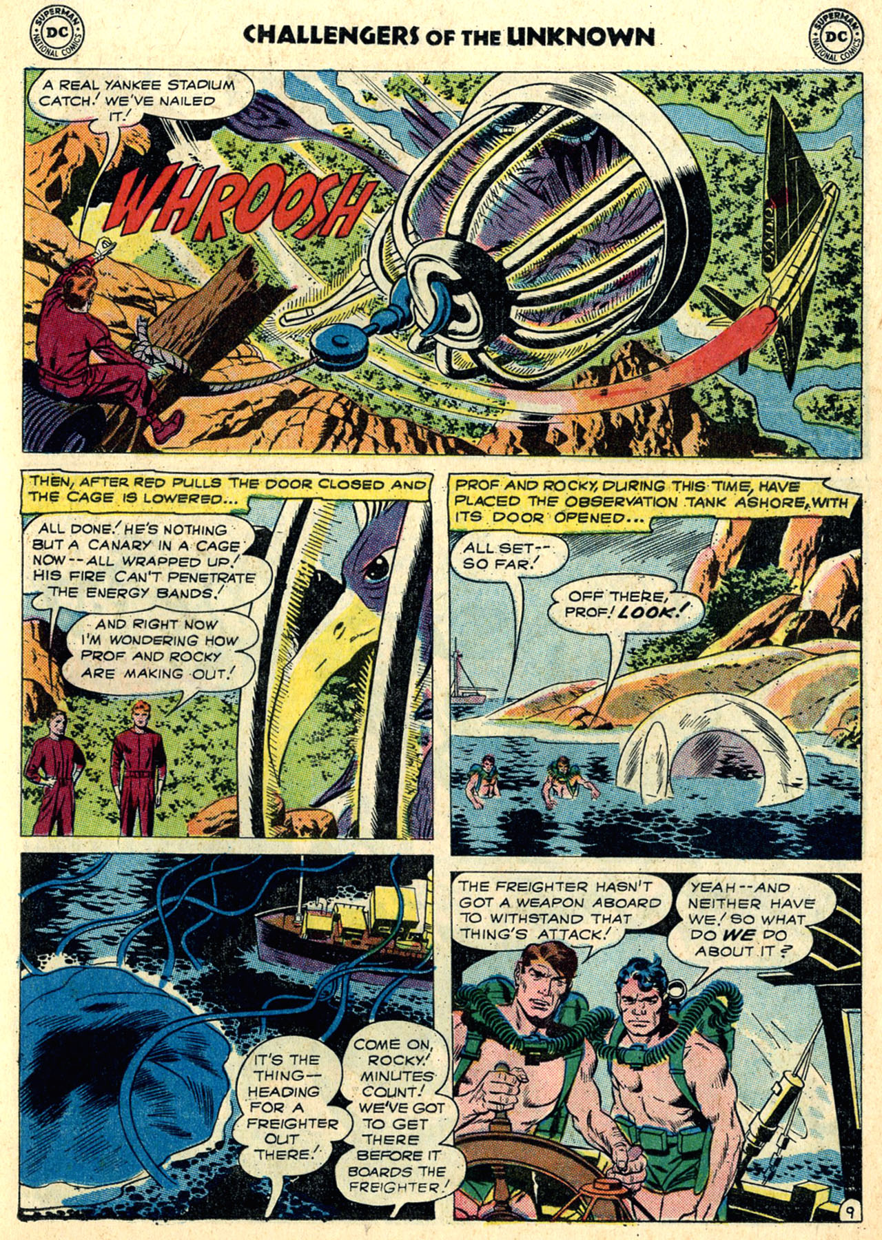 Read online Challengers of the Unknown (1958) comic -  Issue #7 - 11
